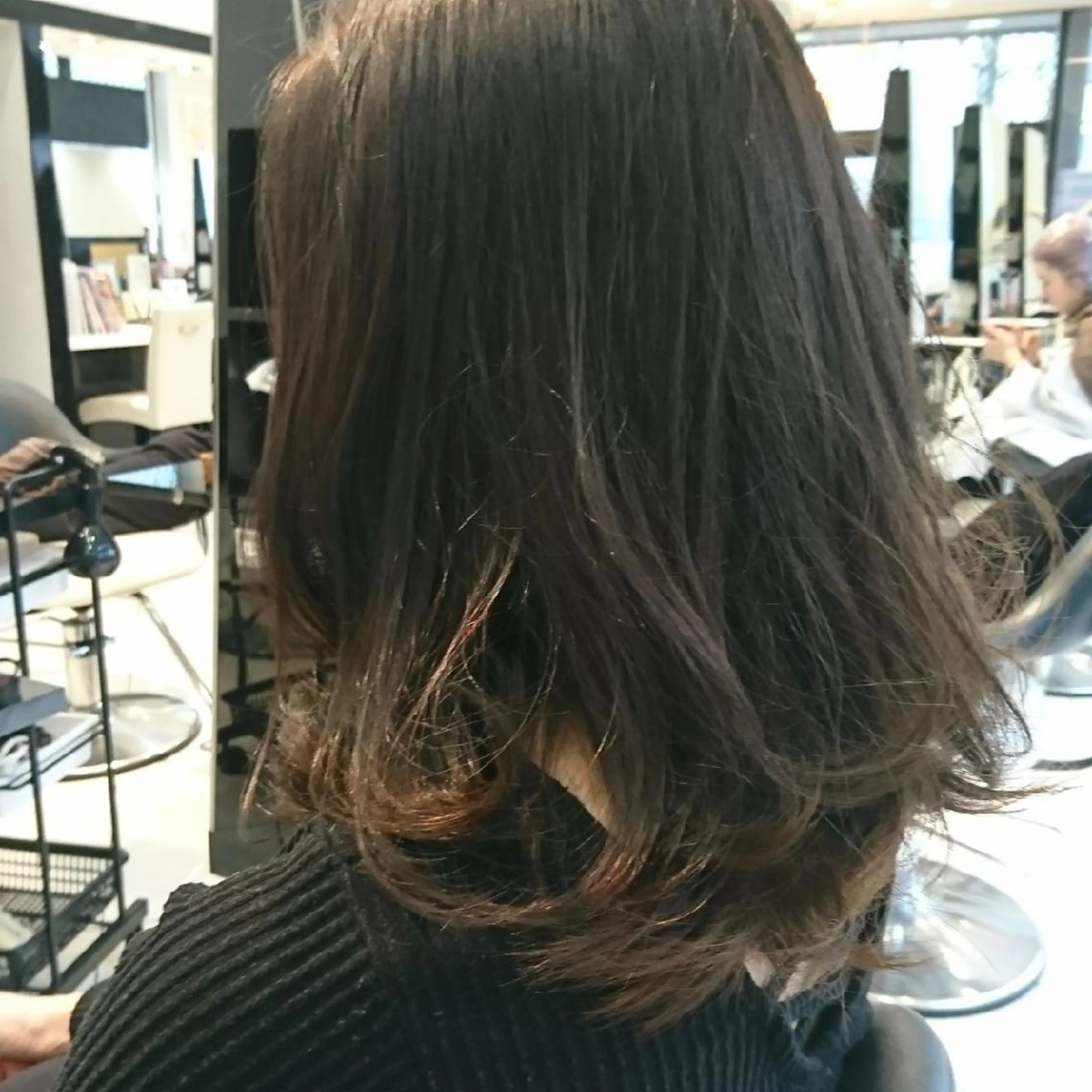 カラー ショートボブ ボブ 髪質改善 縮毛矯正 カット ヘアカラー トリートメント ジニアル所属・長島 司のヘアスタイル