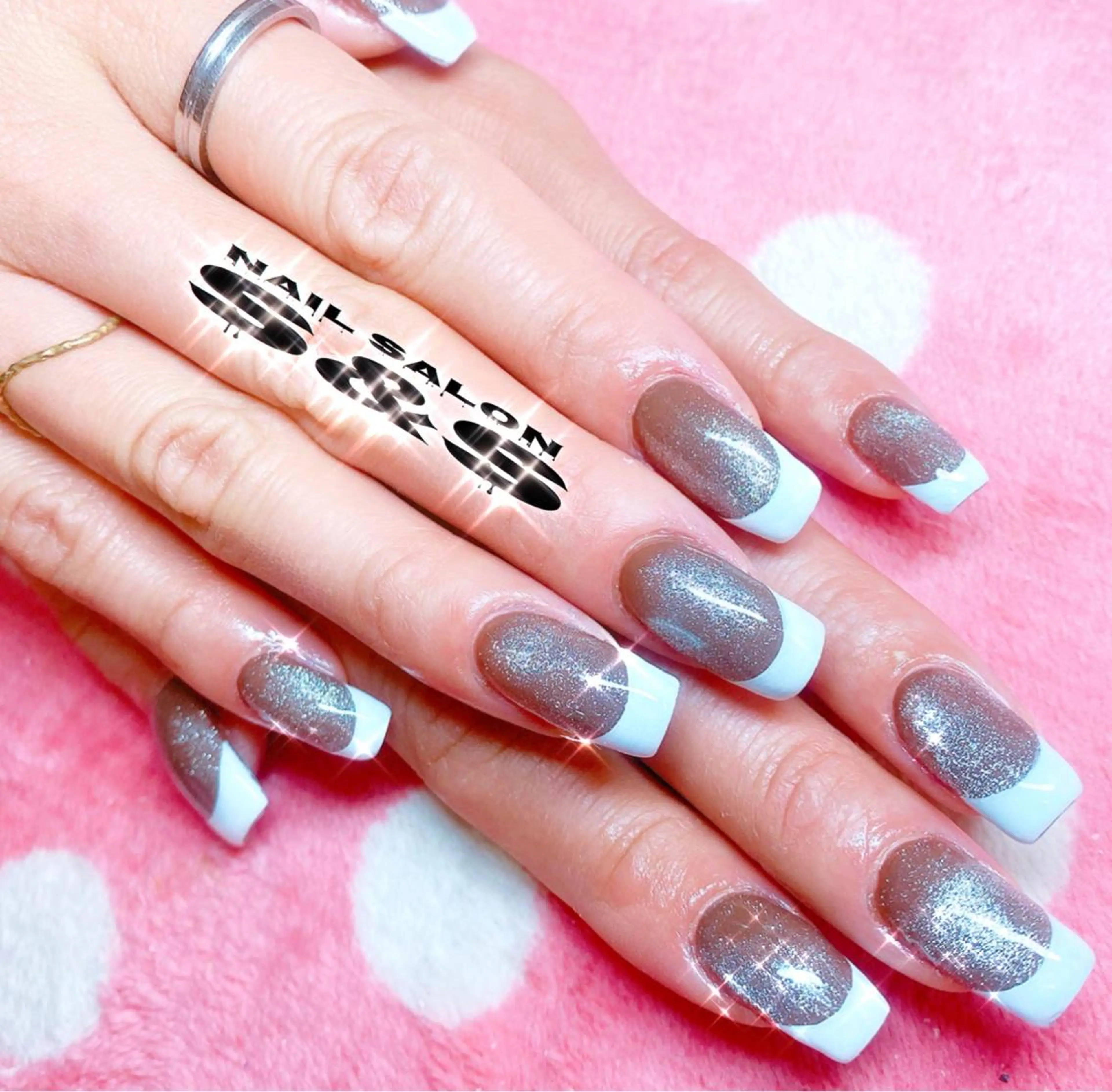 ネイル 長さ出し フレンチネイル メンズネイル 持ち込み スカルプネイル S&S 村田小百合のネイルデザイン