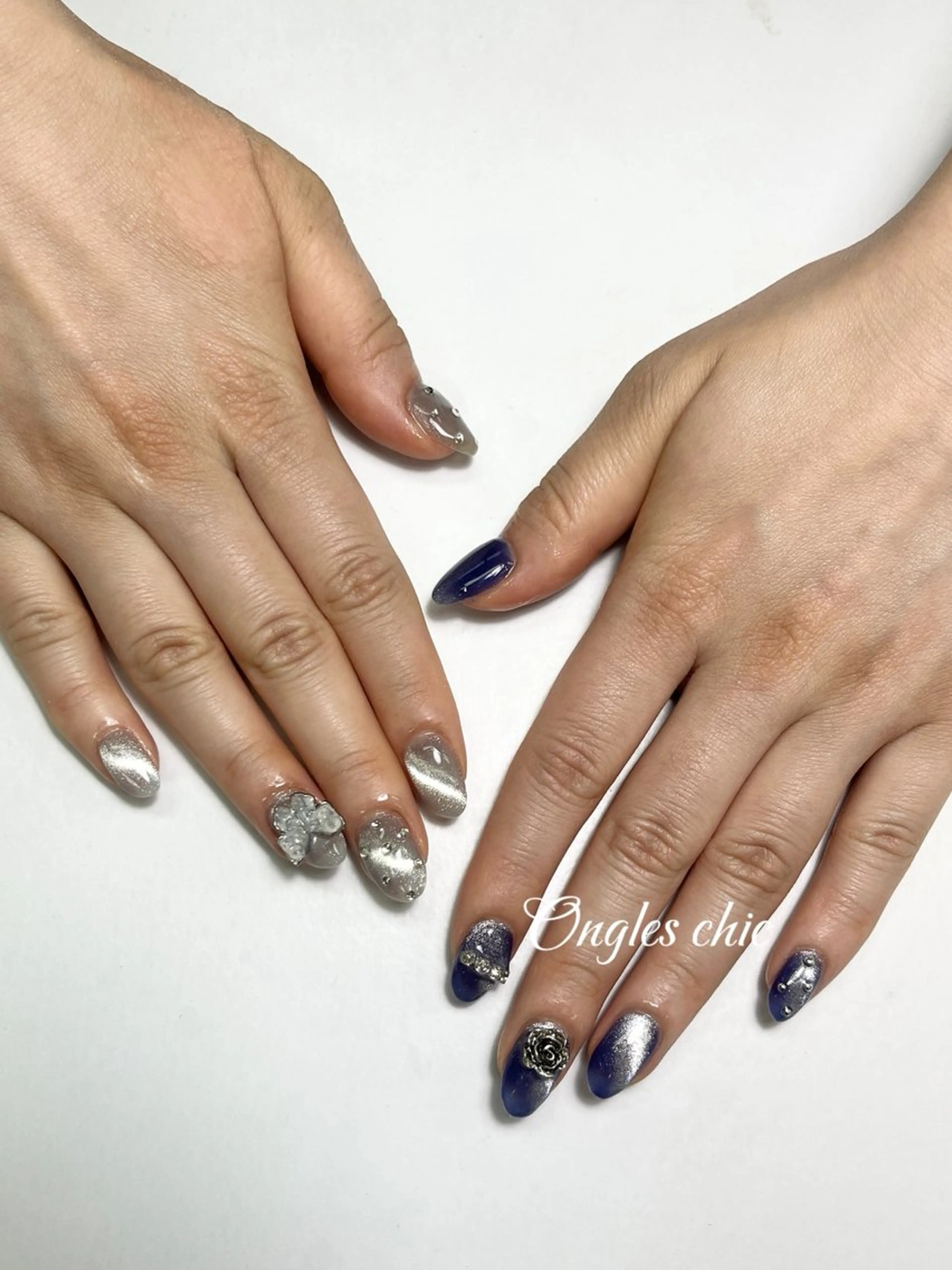 ネイル ハンドネイル ハンドケア ongles chicのネイルデザイン