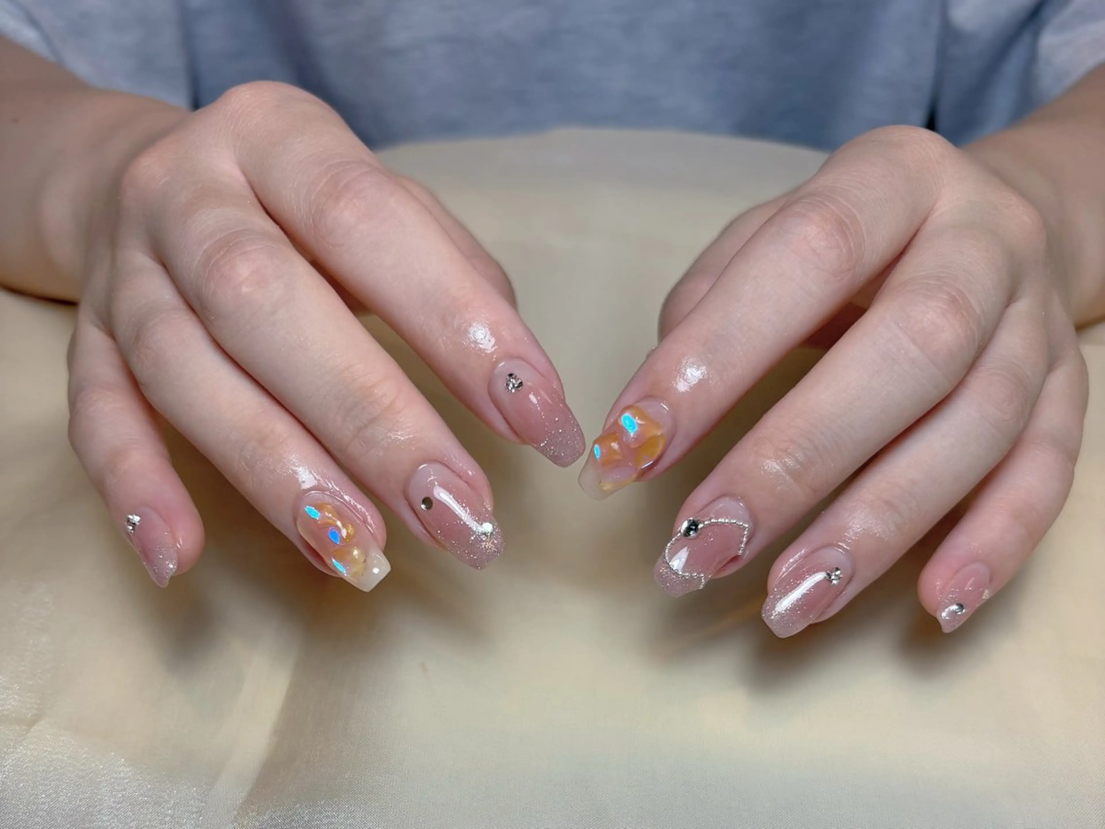 ネイル Z.Nailアクリル &チップ長さだし専用のネイルデザイン
