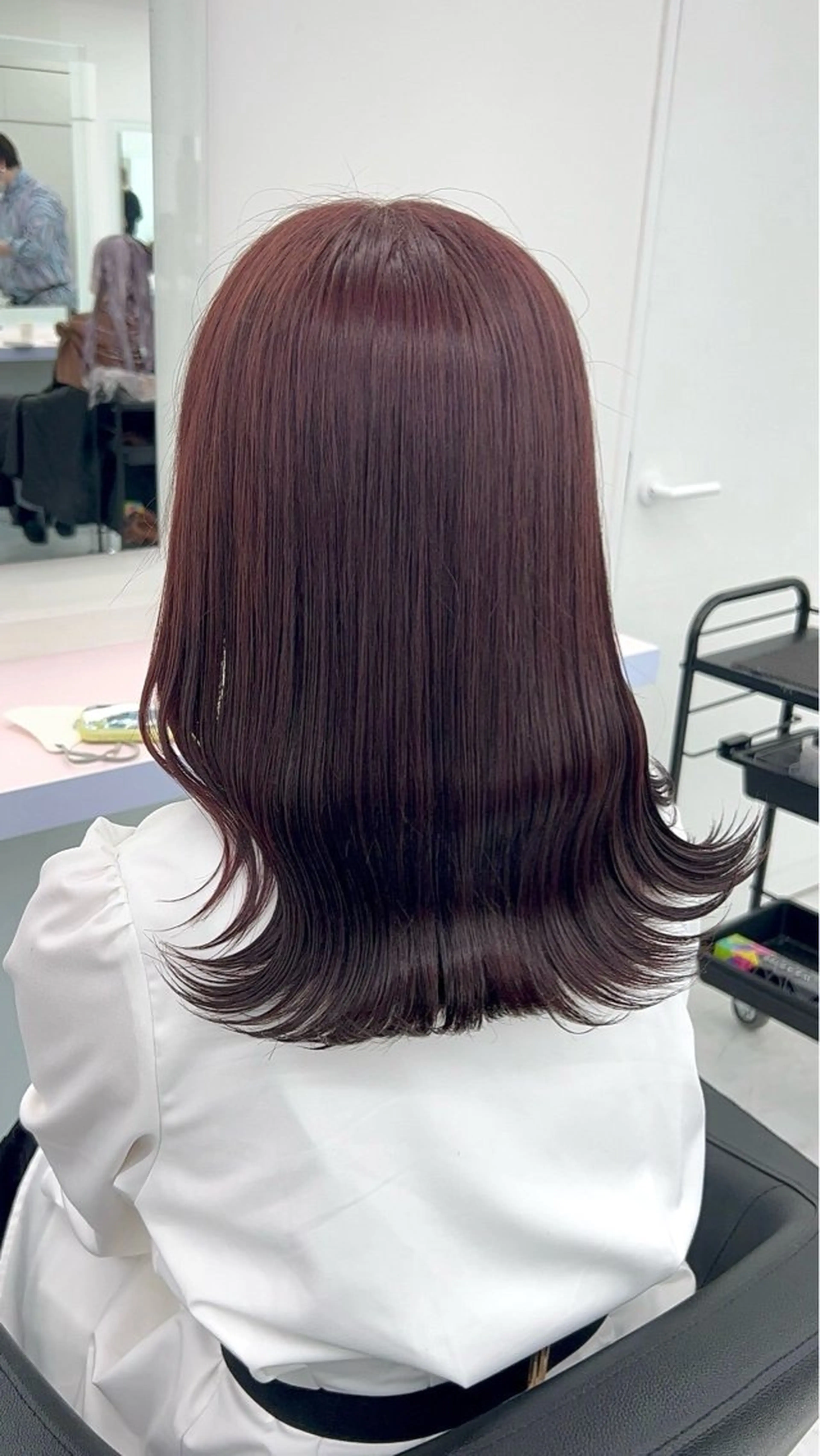 セミロング うる艶カラー🍓 モデル募集🍓海音のヘアスタイル