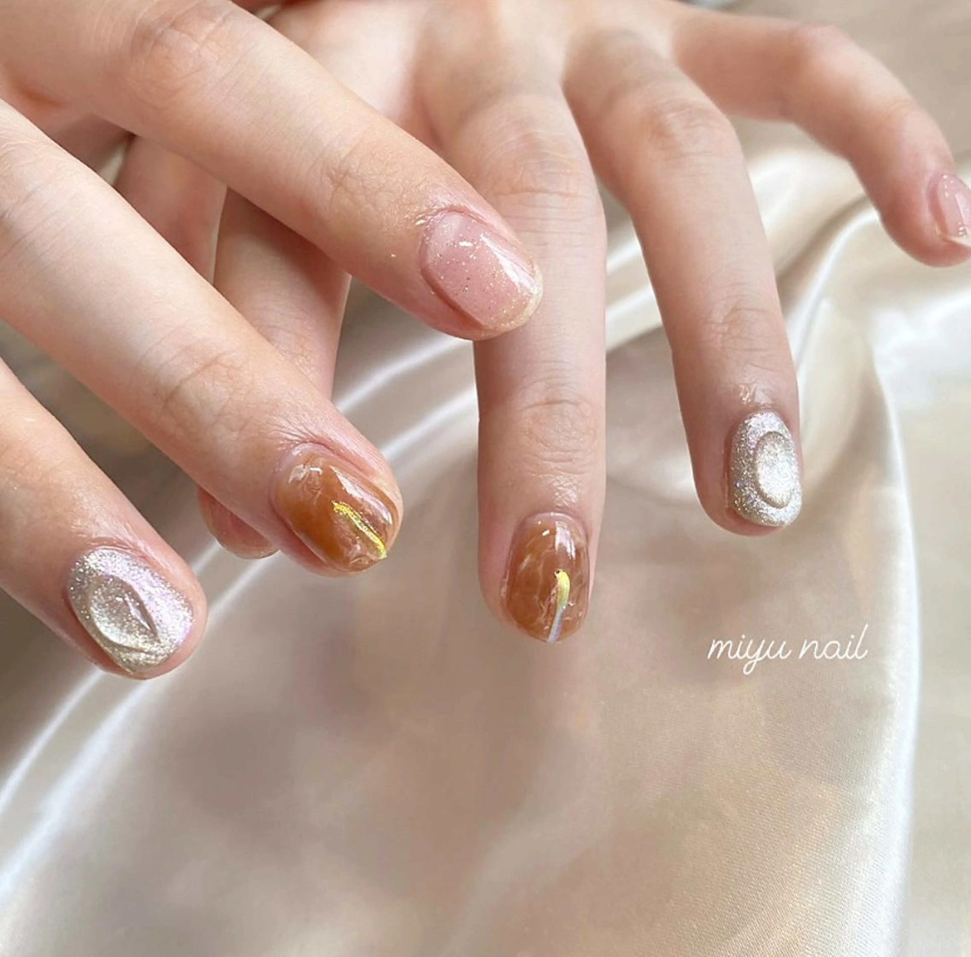 ネイル ハンドネイル oreo salon miyu 池袋のネイルデザイン
