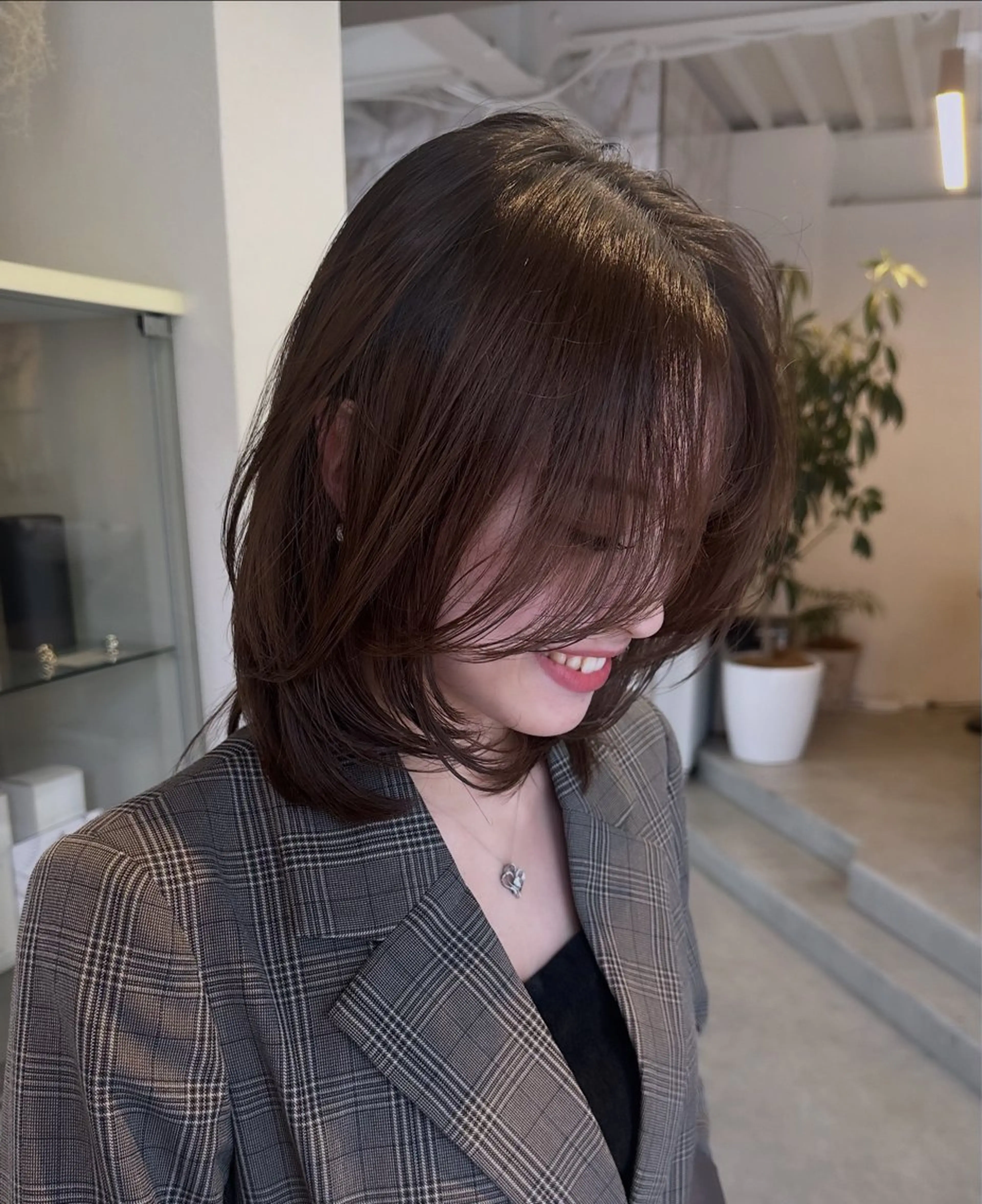 ミディアム カラー カット ヘアカラー トリートメント Masena所属・🍁中川 慎之介🍁のヘアスタイル