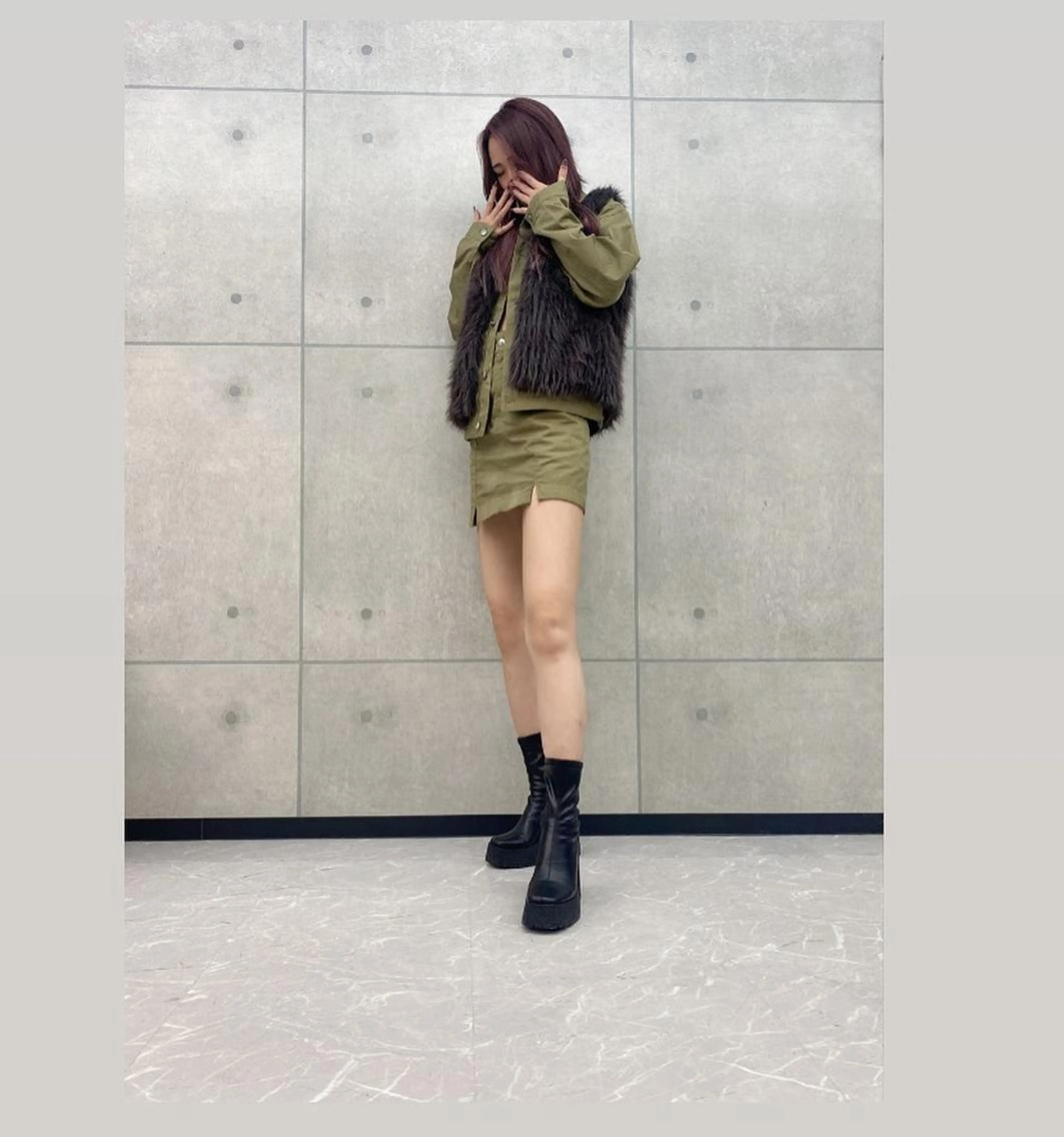 ロング カラー シャギー UNDER vr 【アンダーバー】のヘアスタイル