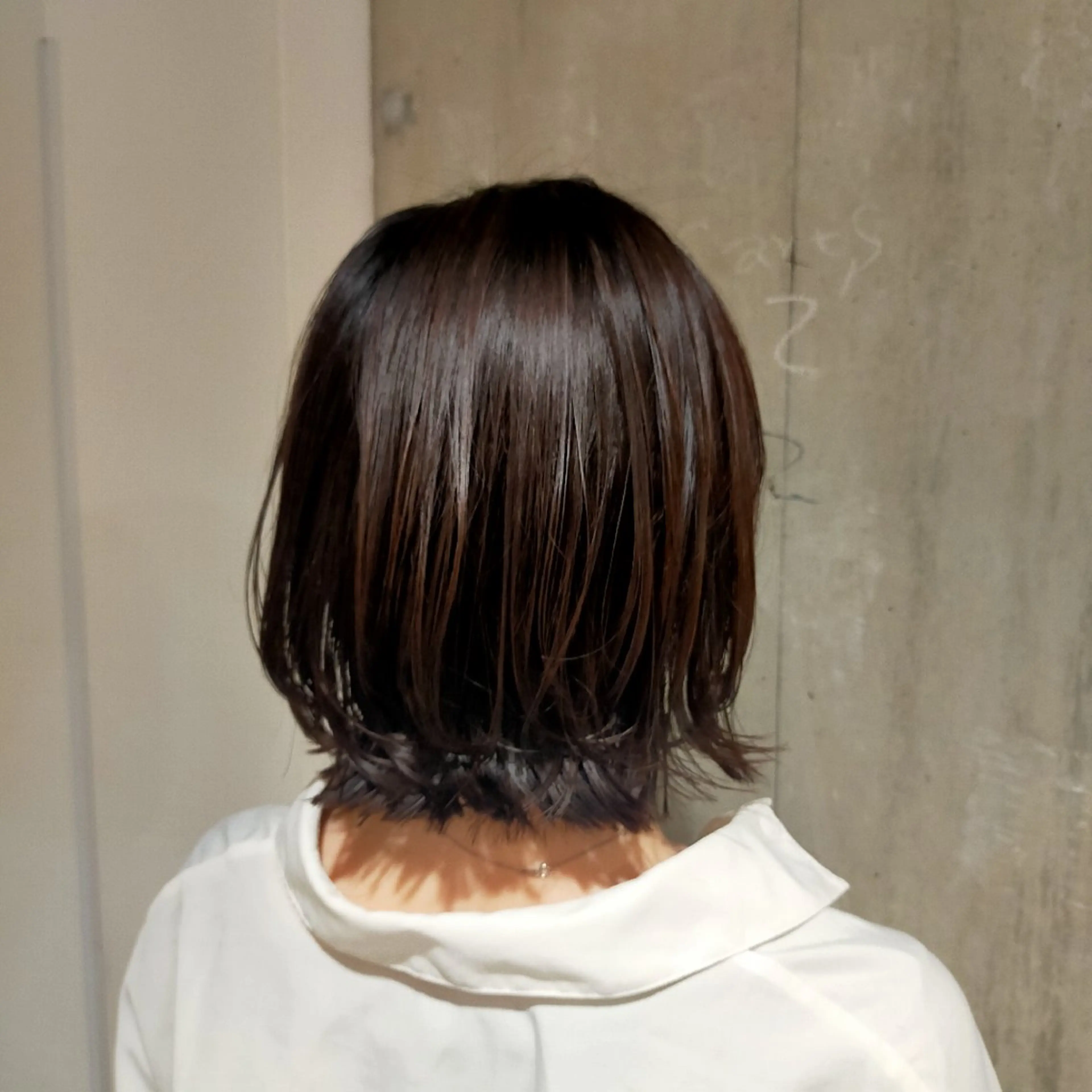 ミディアム ボブ 外ハネヘア 和佐 ももえのヘアスタイル