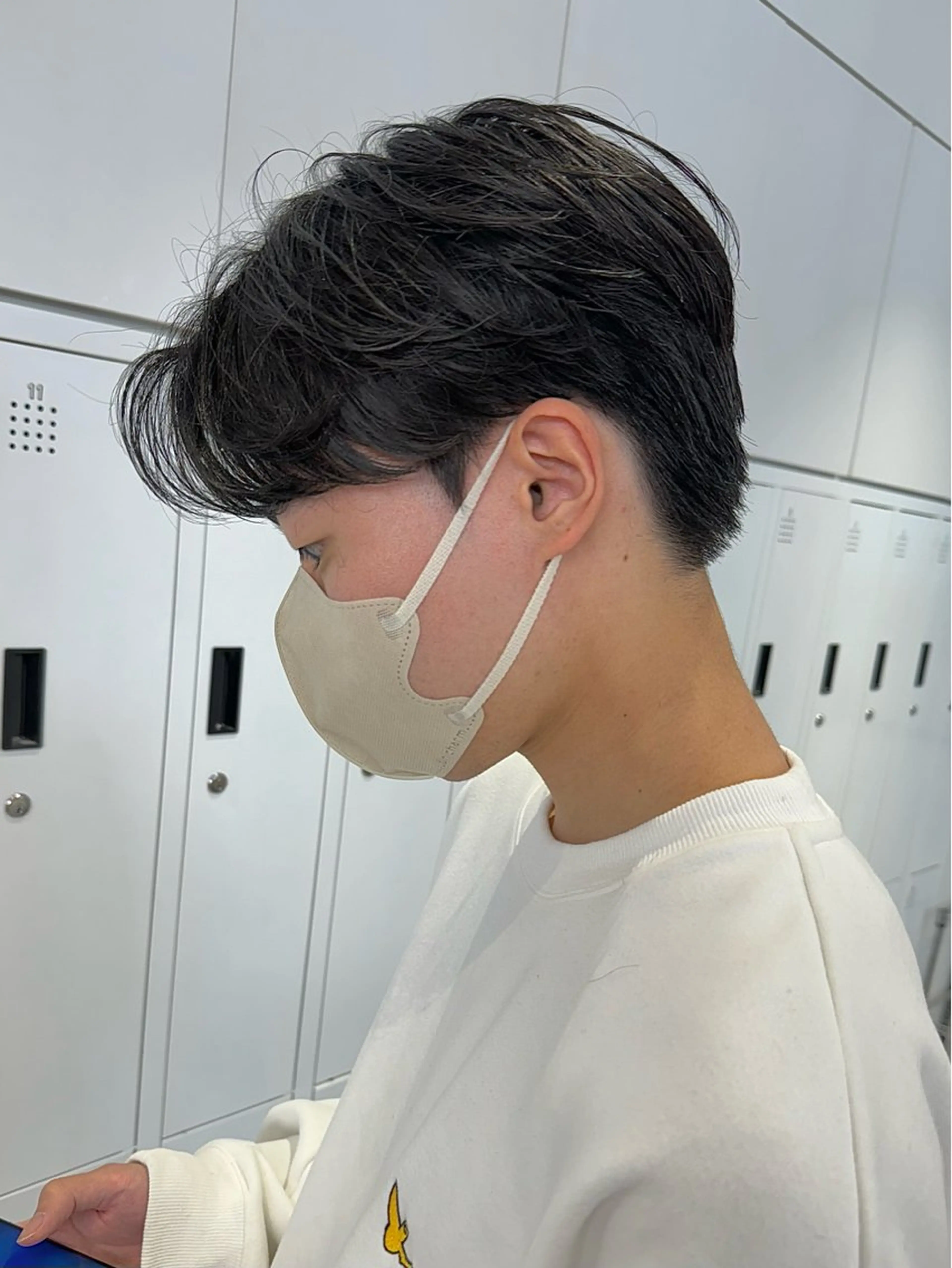 パーマ メンズ カット パーマ 🇰🇷カルマパーマ kaito🇰🇷のヘアスタイル