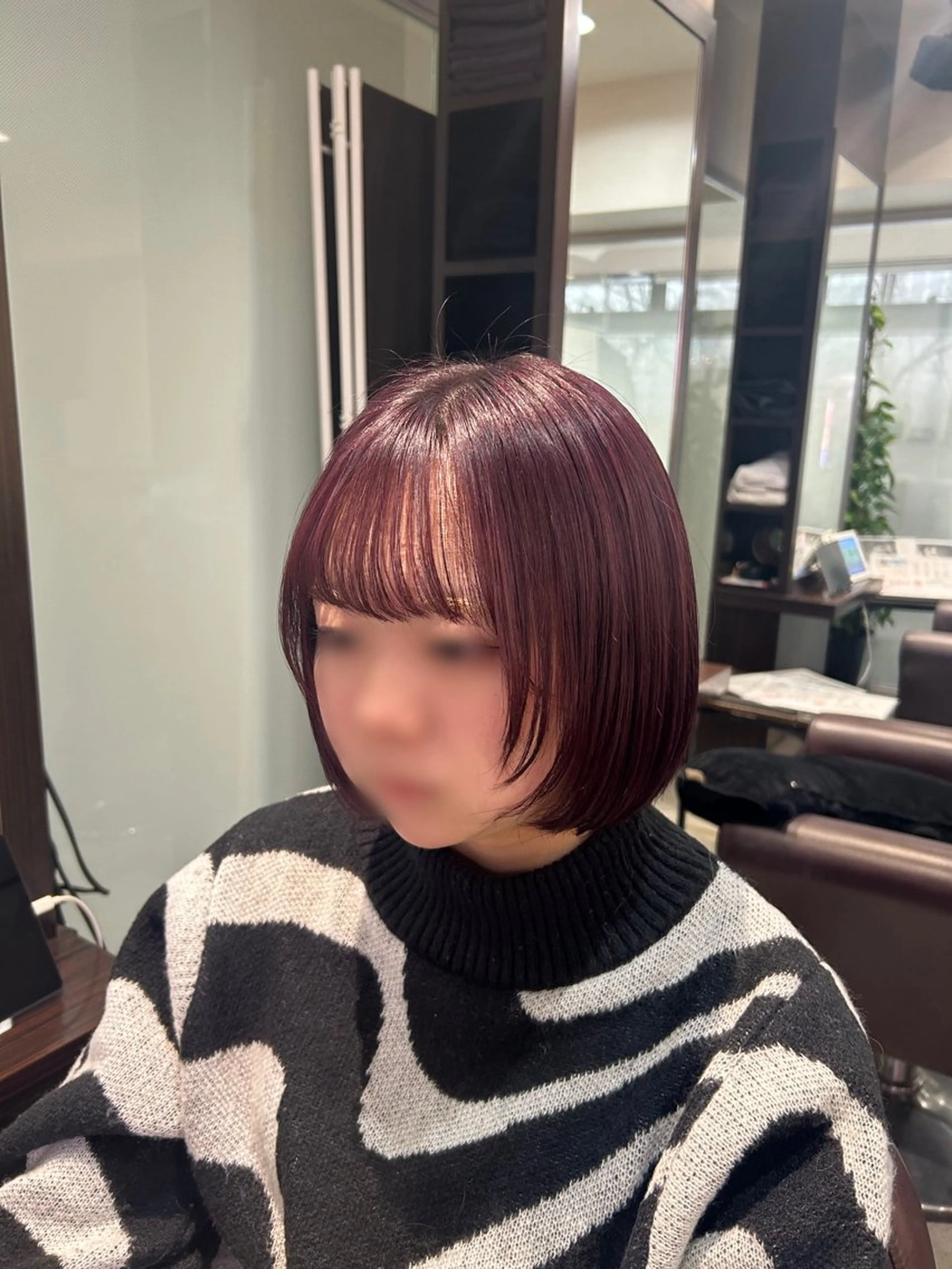 ショート カラー ヘアカラー 坂本奈都美 🎀のヘアスタイル