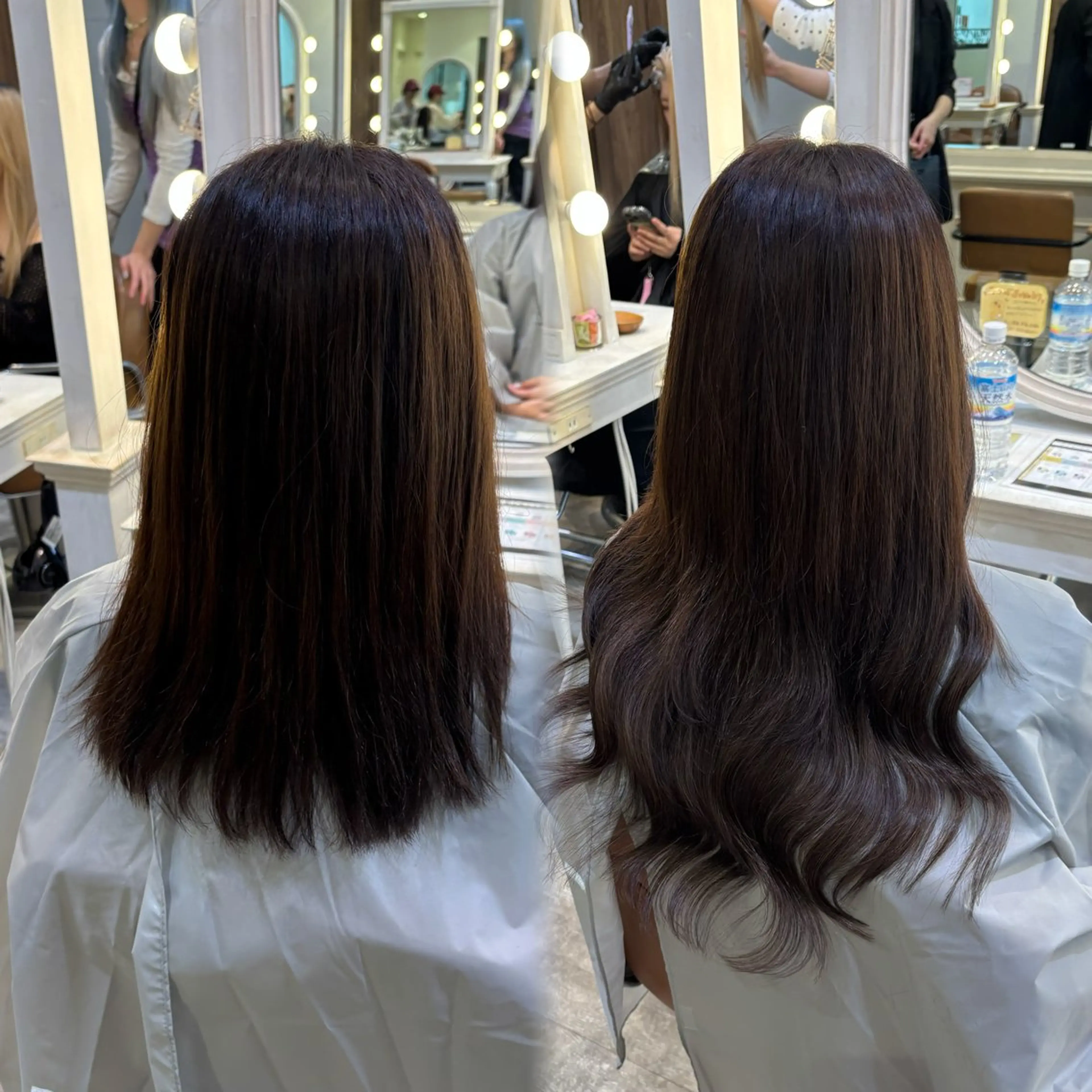 エクステ 🍒垢抜けカラー 耳つぼ ヘアメあずみのヘアスタイル