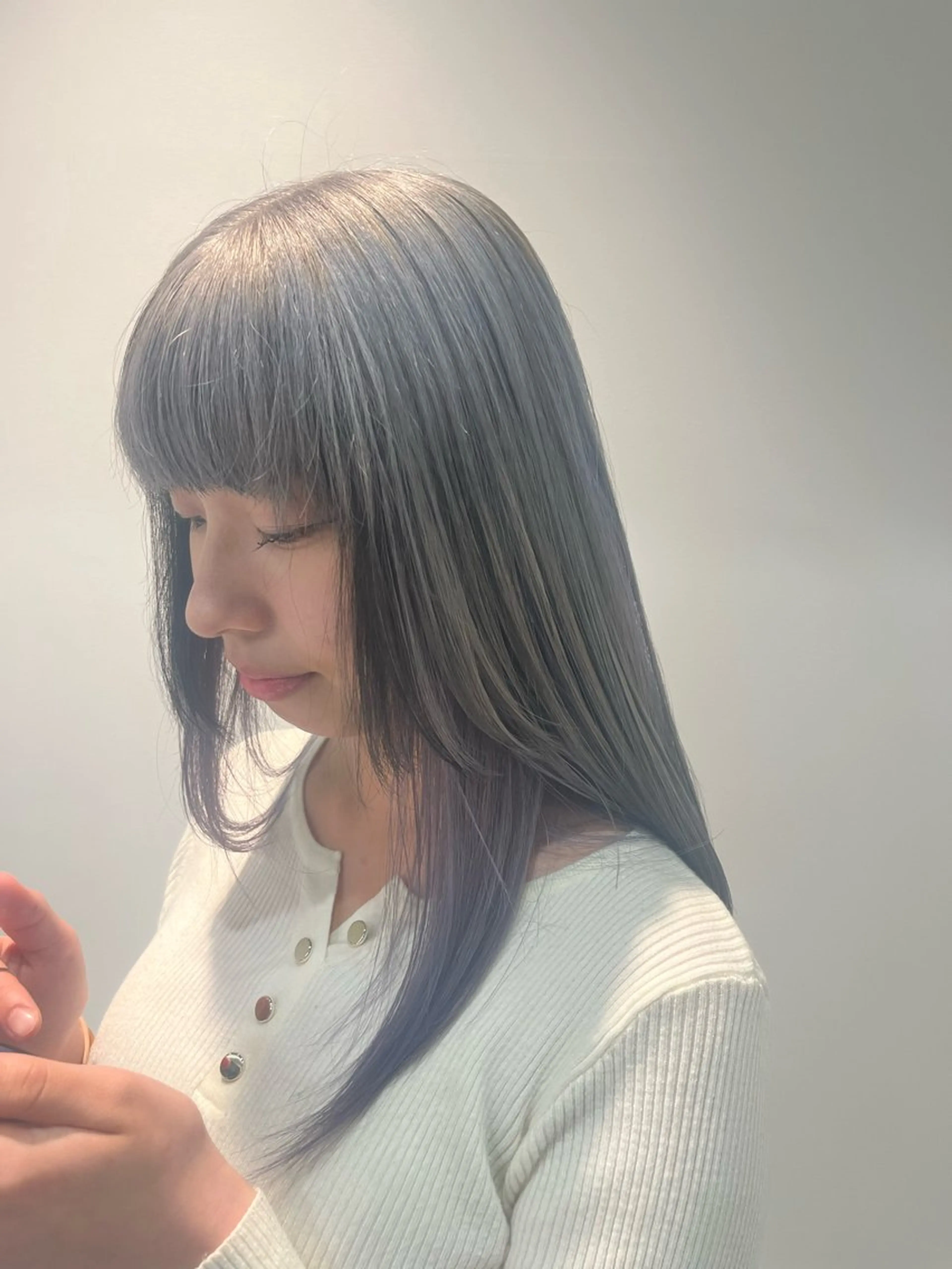 ロング ブリーチカラー特化 美容師/𝕐𝕌𝕀のヘアスタイル