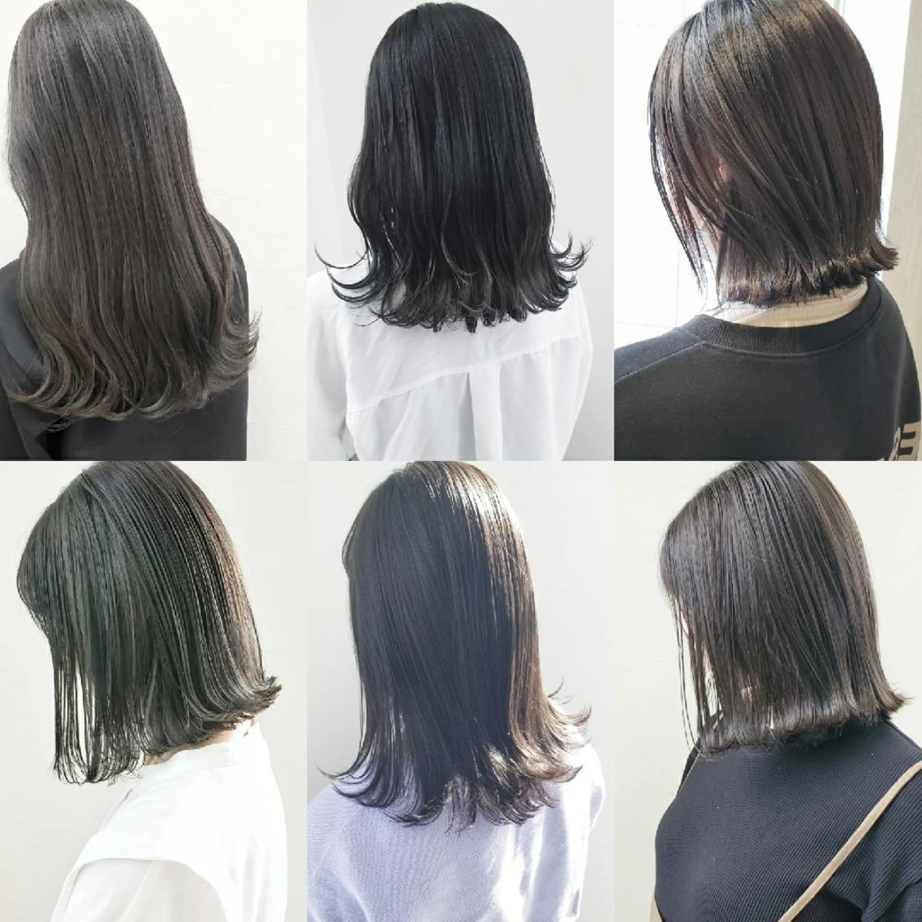 カラー ミディアム レイヤーカット/ ウルフカット/大橋 のヘアスタイル