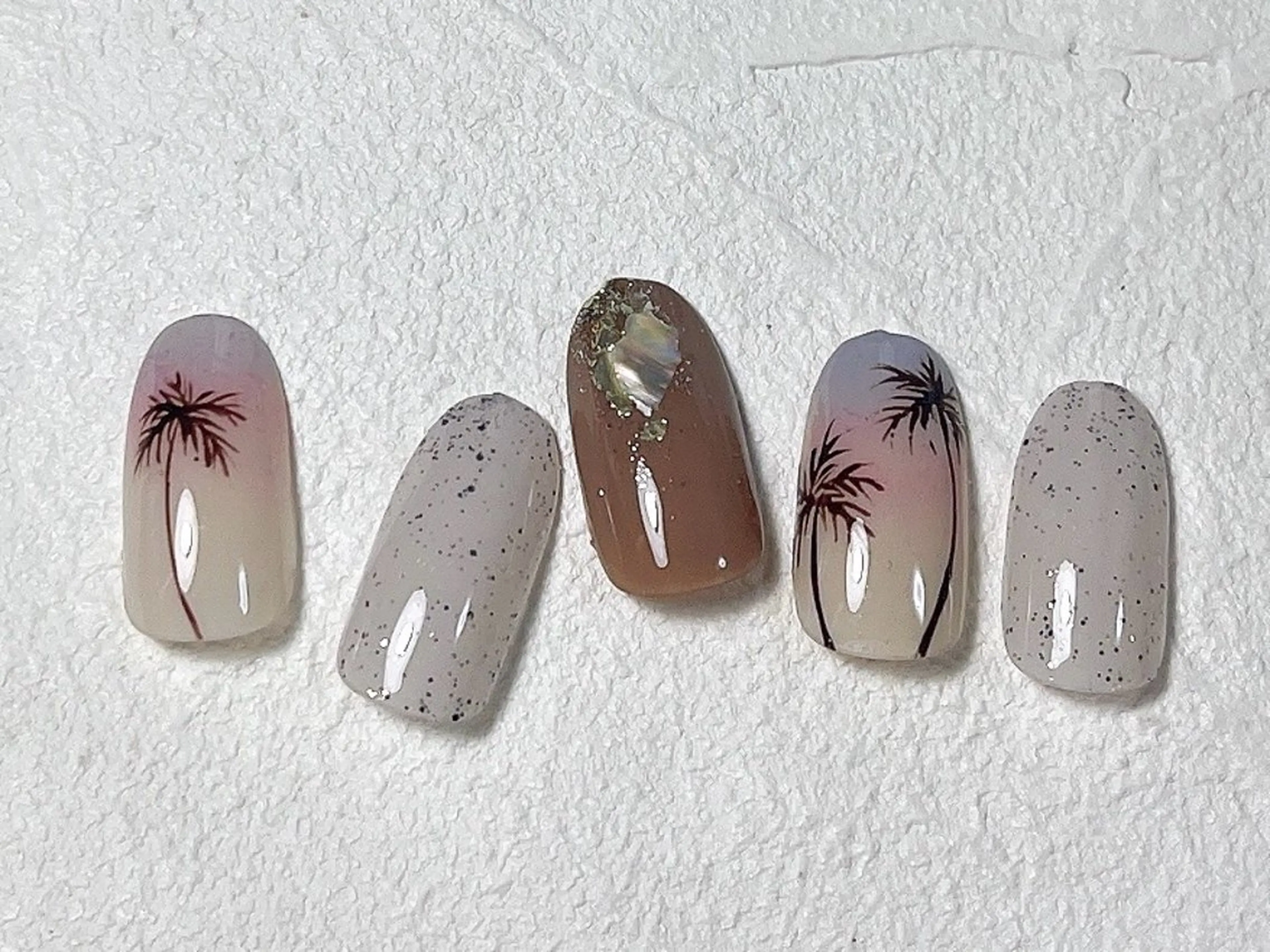 ネイル フットネイル ジェルネイル パラジェル 夏ネイル ハンドネイル kiki nail 二子玉川のネイルデザイン