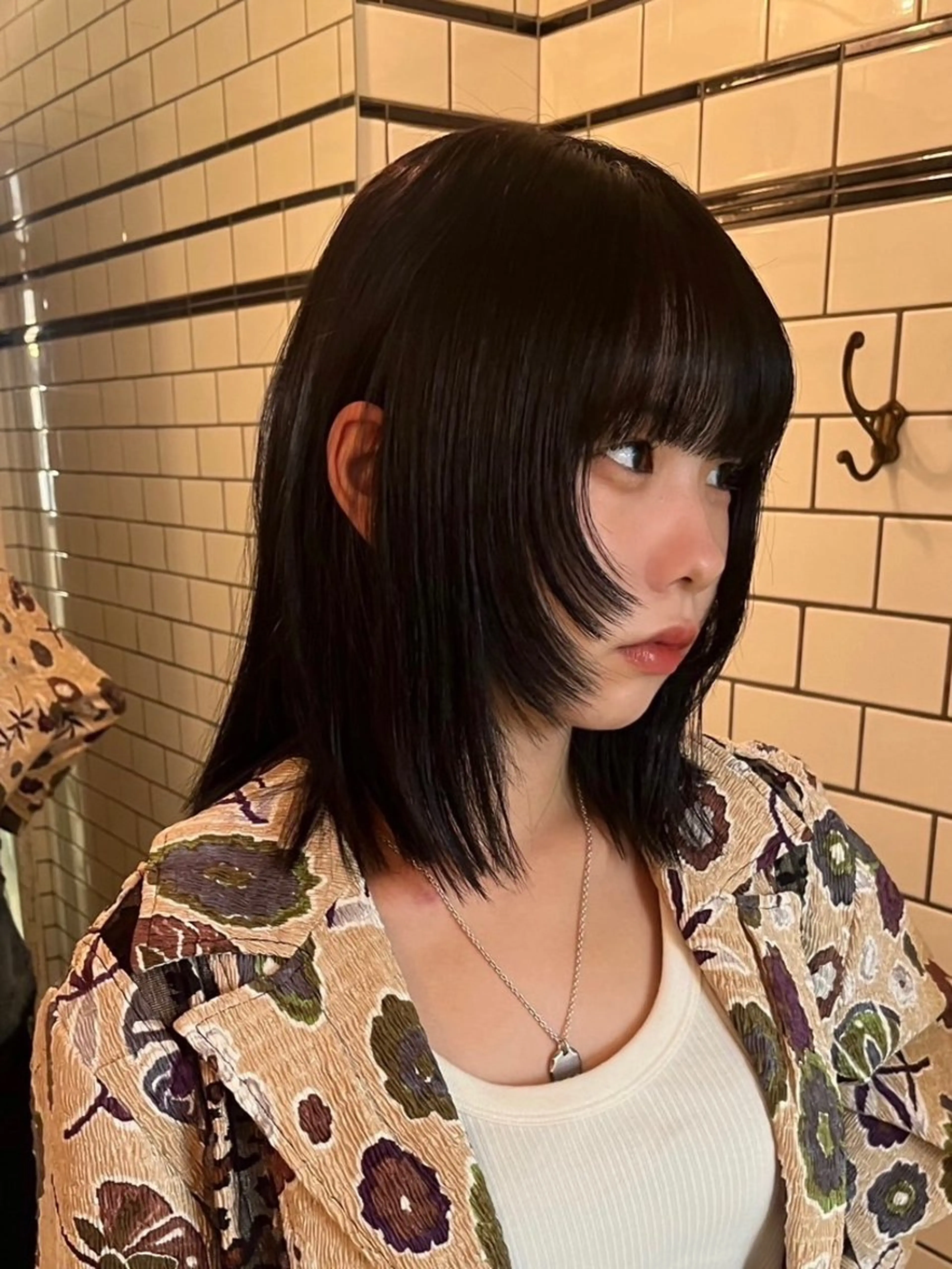 カラー ブリーチなし/透明感 /ショート/大世のヘアスタイル