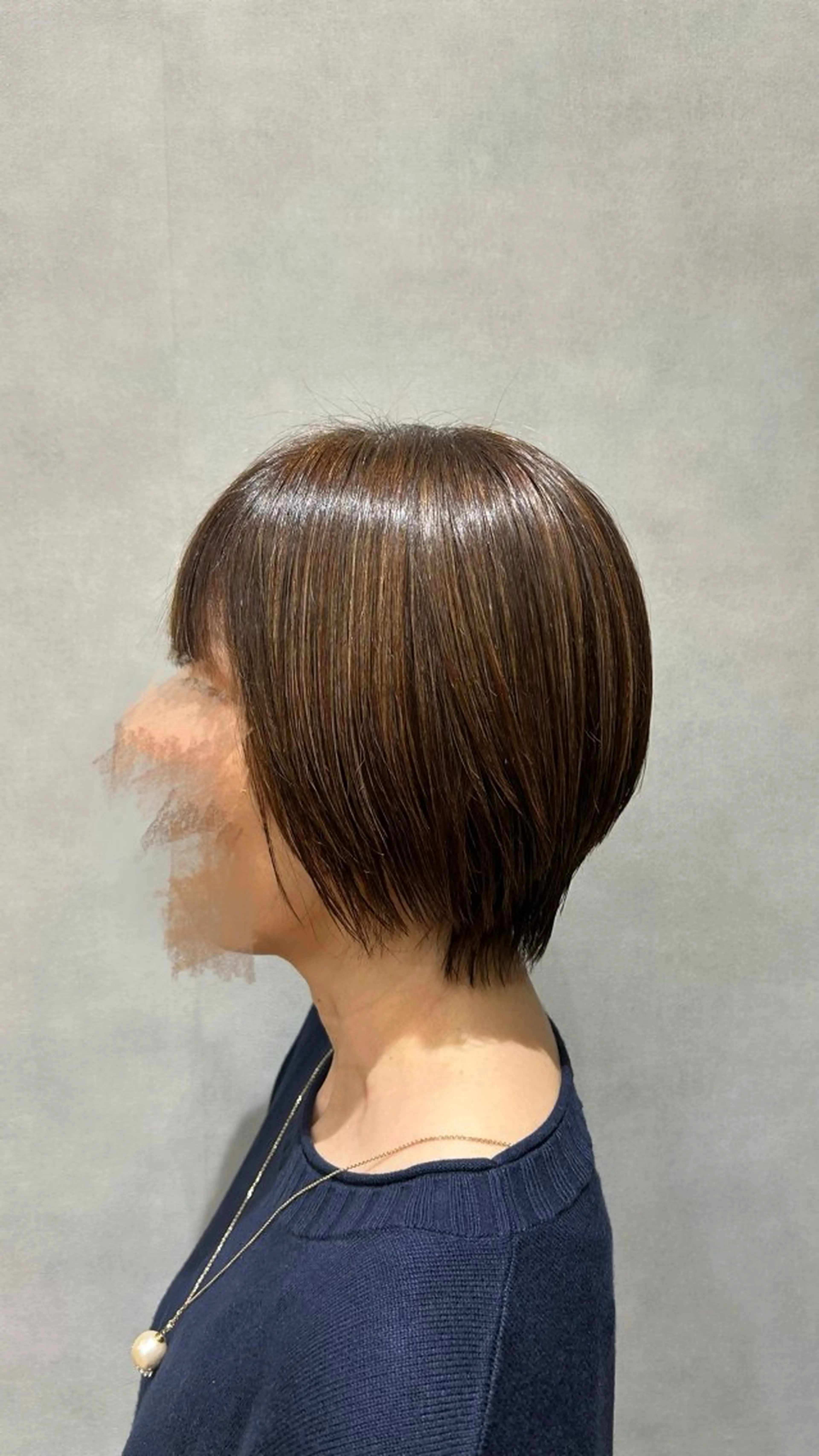 ショート レイヤーカット ショートヘア VISAGE maison所属・藤浪 凪沙のヘアスタイル