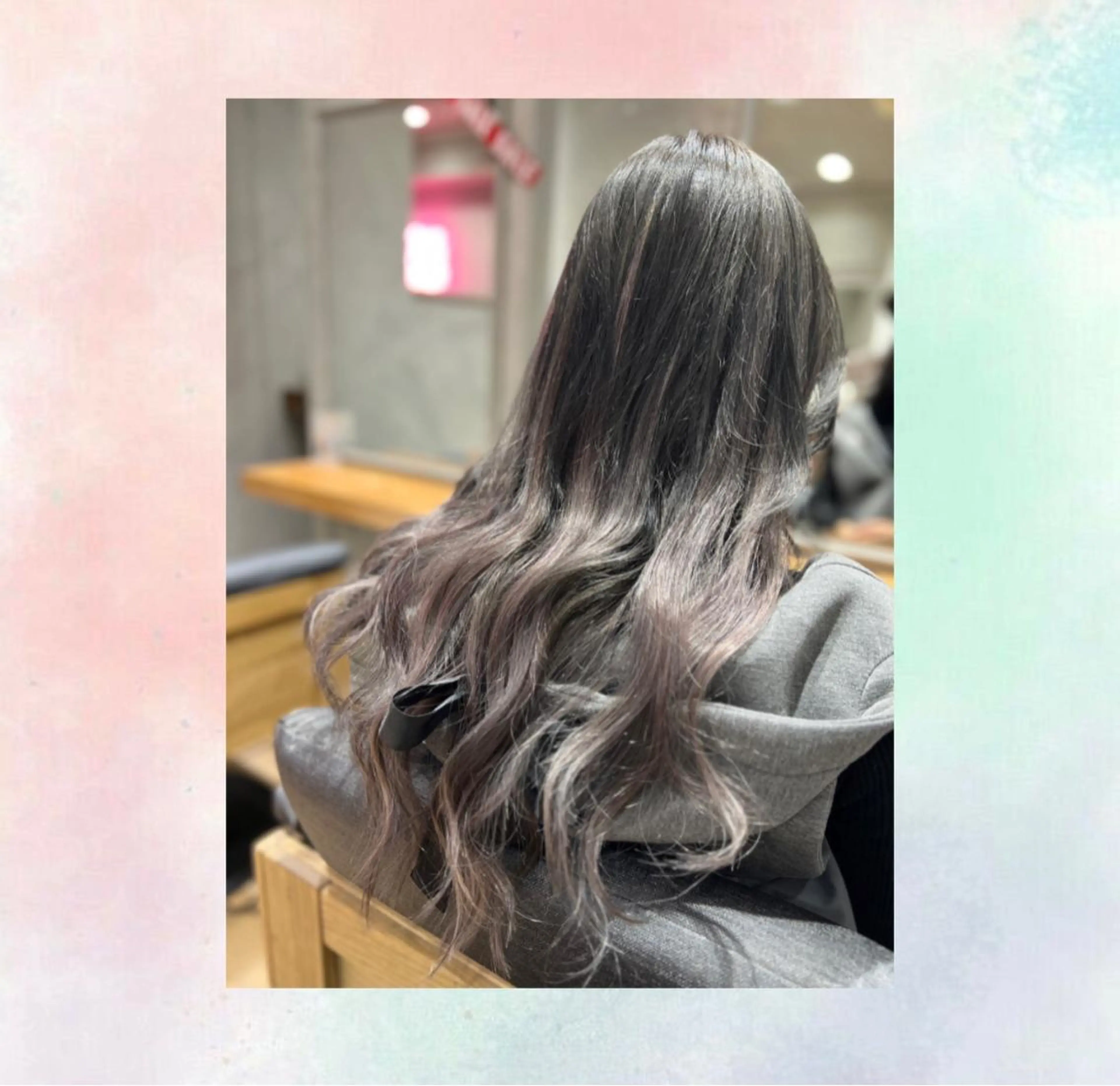 セミロング カラー en Rêve🎀 ROAReyeのマツエク・マツパデザイン