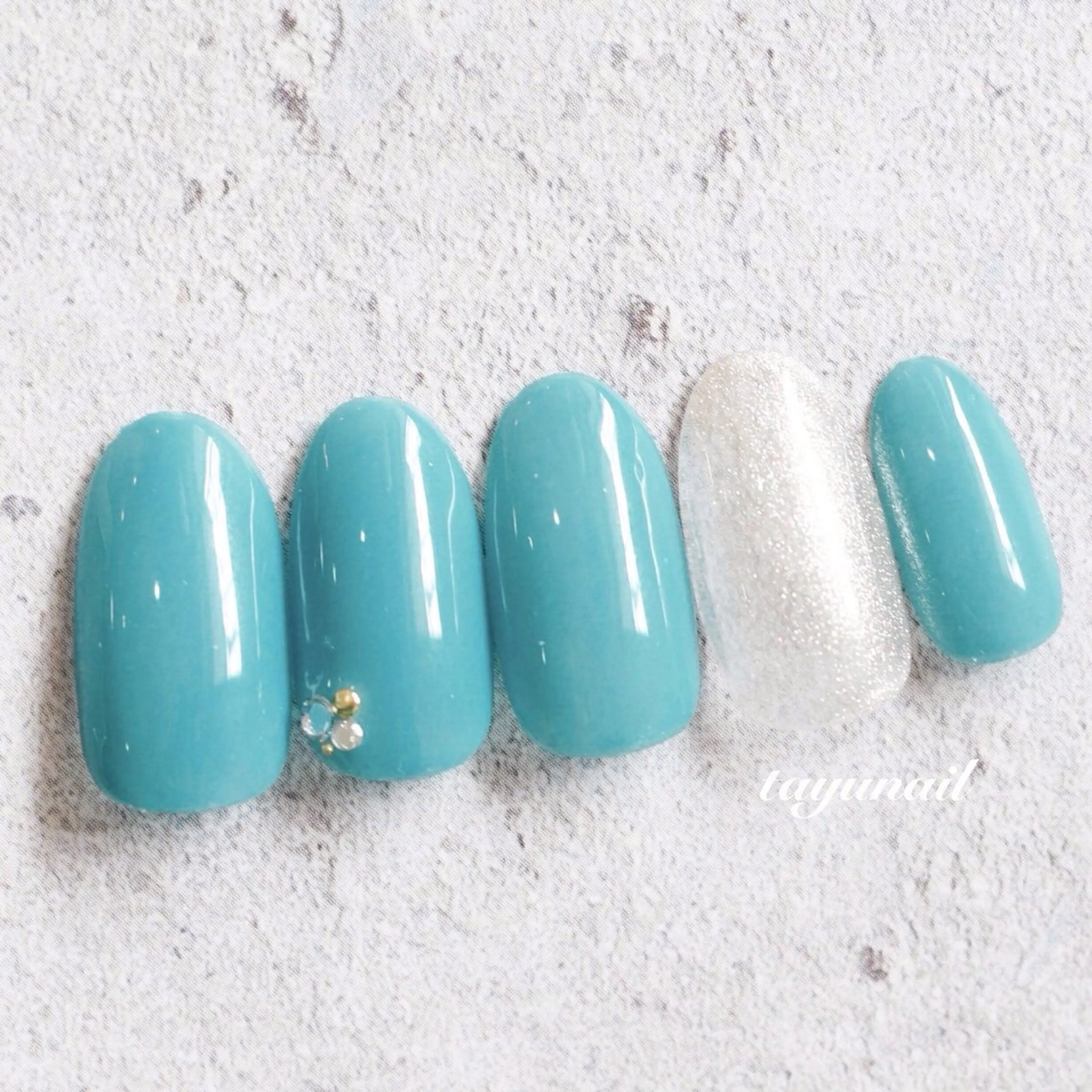 ネイル アートネイル ジェルネイル パラジェル シンプルネイル ハンドネイル ネイルサロン・ネイルスクール　たゆnail所属・ネイルサロン 【たゆnail】のネイルデザイン