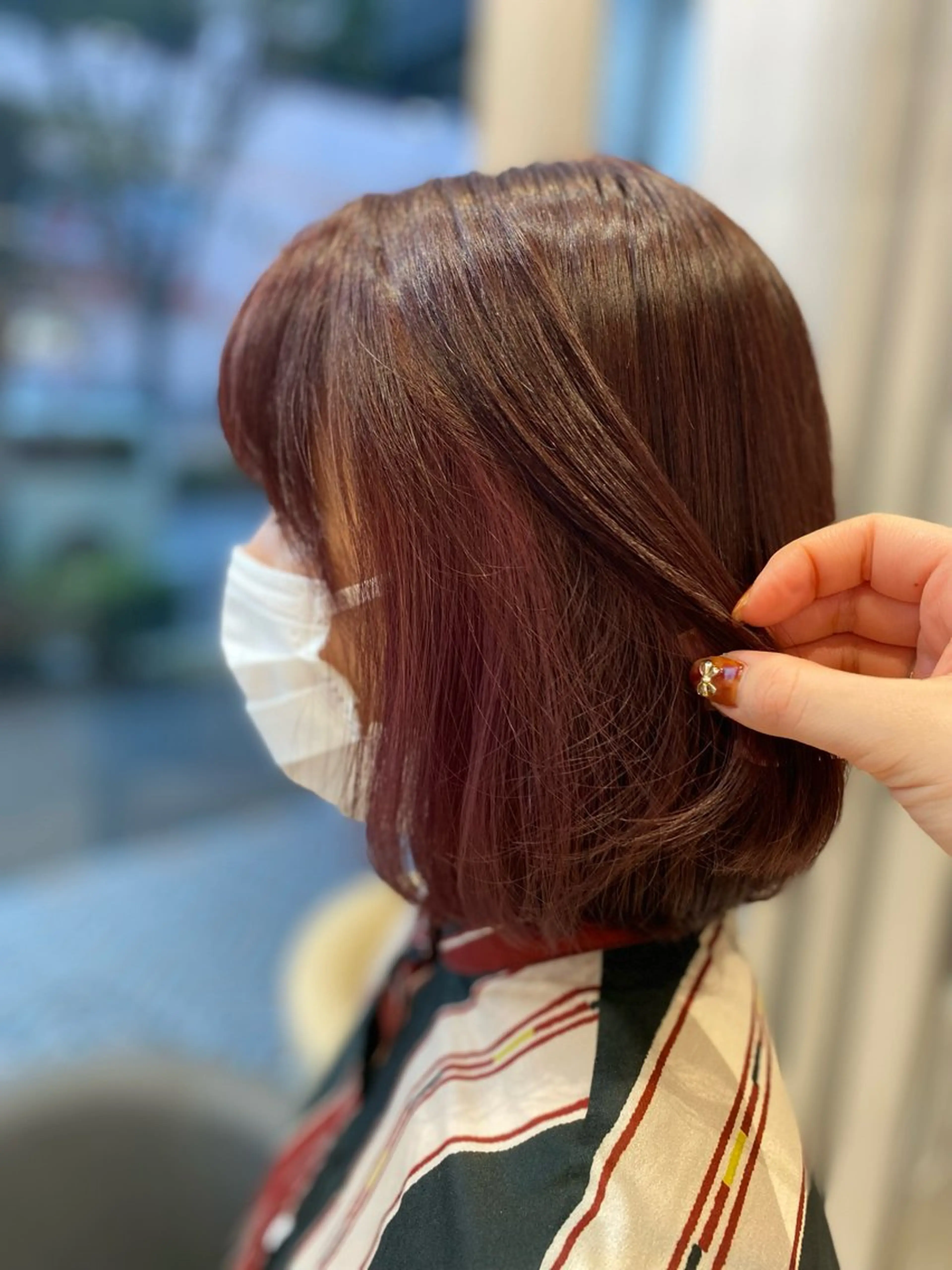 ミディアム ‎‪🩰 艶髪ト レンド しおり🔅のヘアスタイル