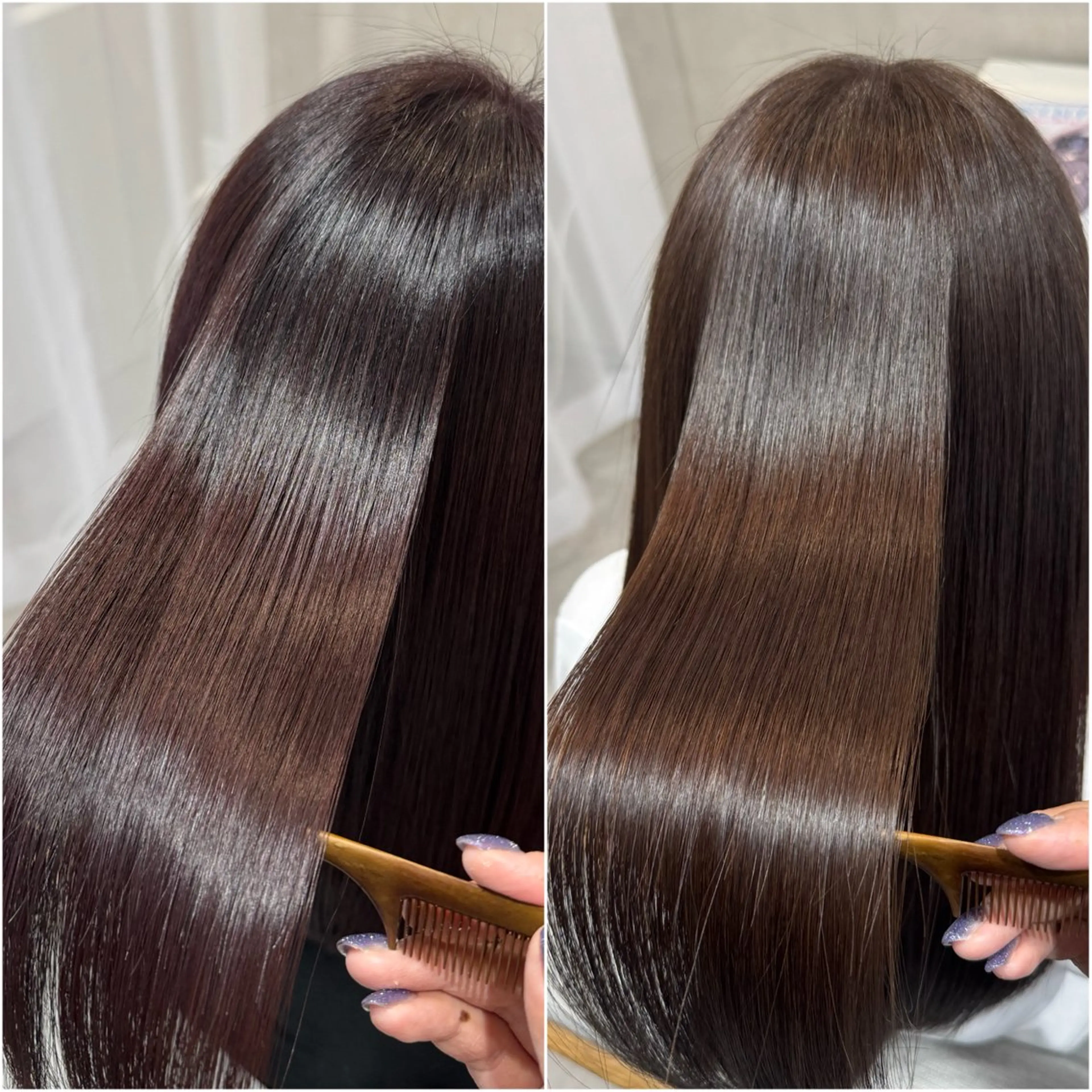 ロング カラー ベージュカラー イルミナカラー オリーブベージュ ピンクカラー カット ヘアカラー トリートメント 艶髪/白髪ぼかし ヘッドスパ/大野結菜のヘアスタイル