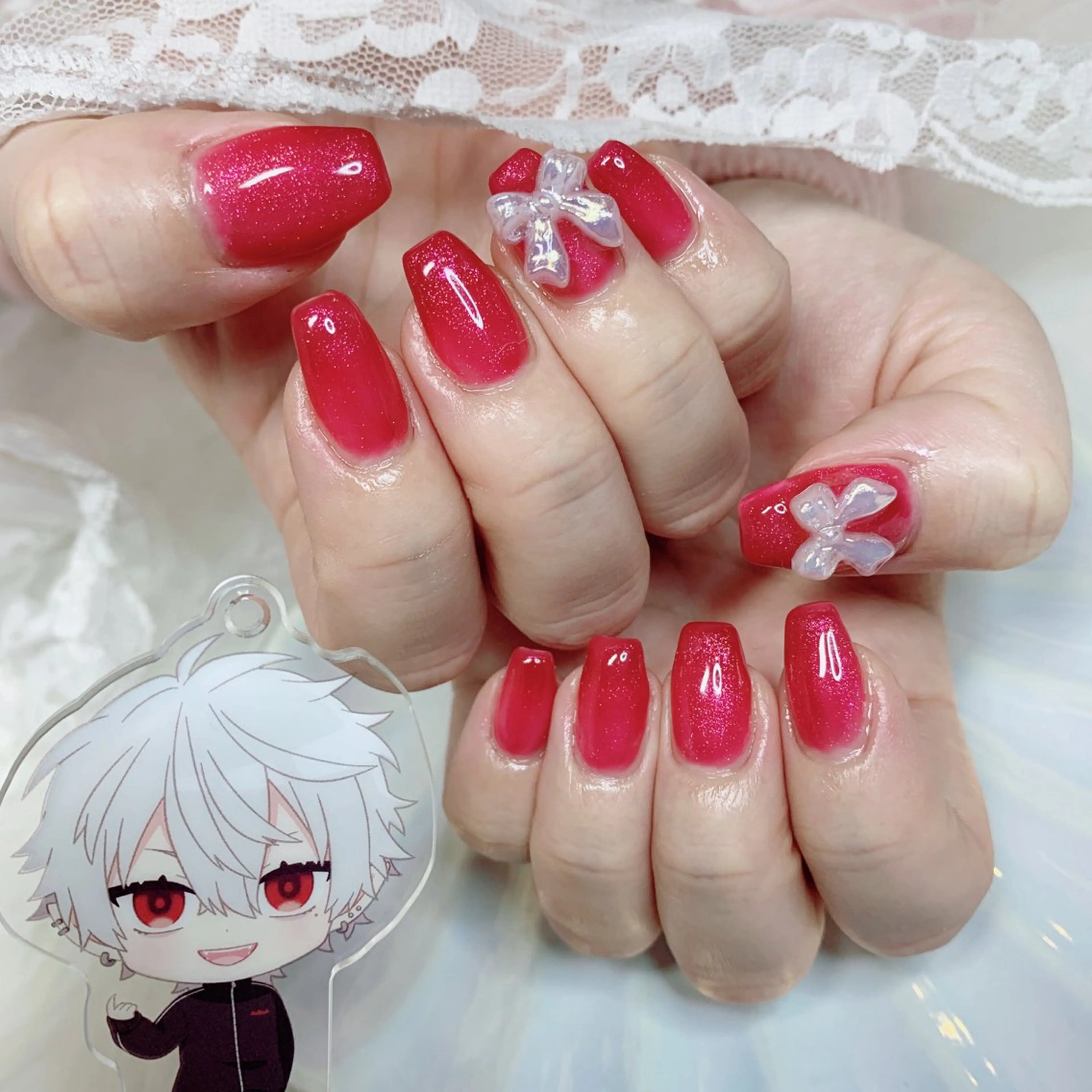 ネイル ハンドネイル La neige* yuki 🥯🍑のネイルデザイン