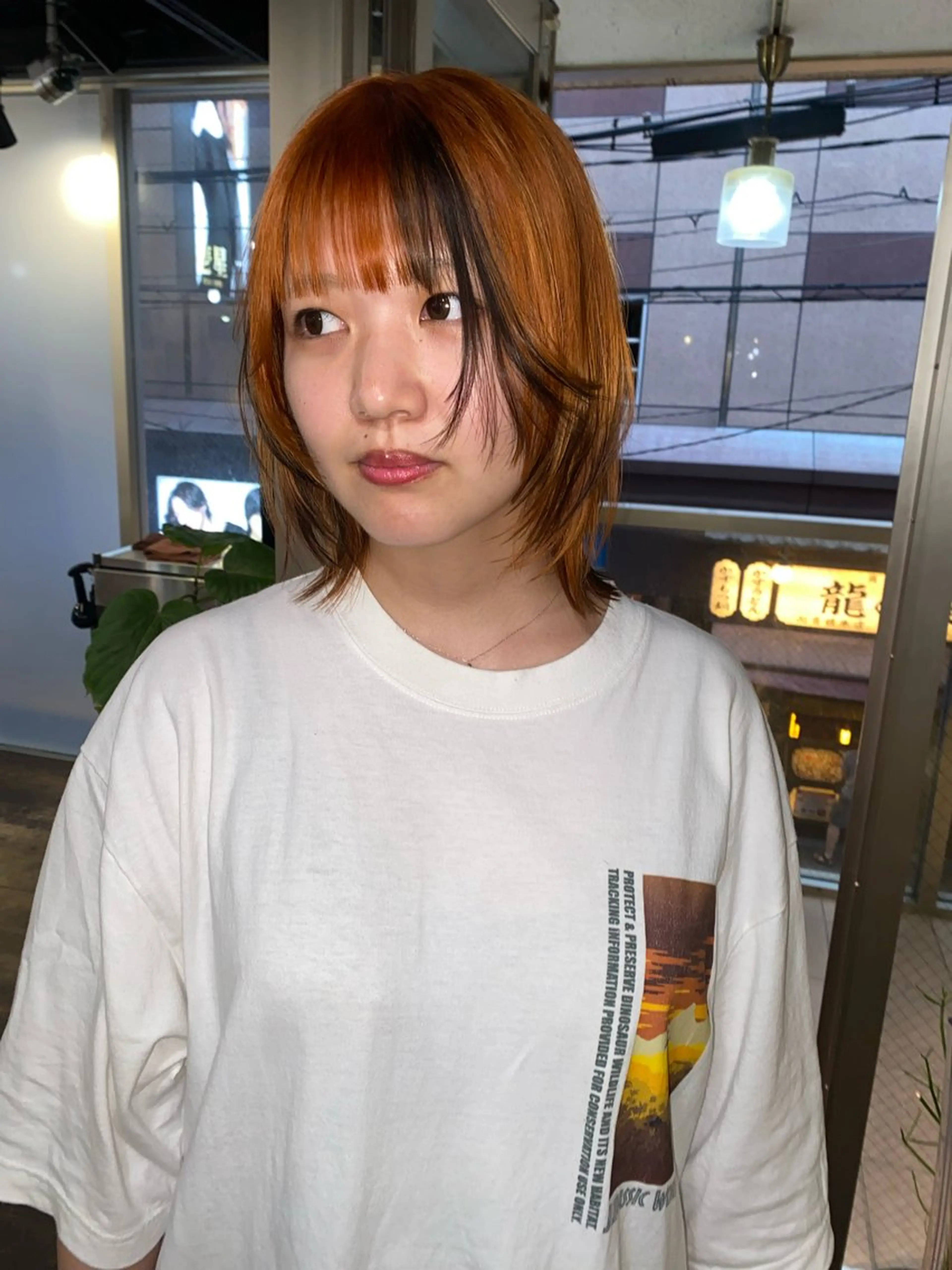 ミディアム カラー カット ヘアカラー givet所属・心斎橋/デザインカラ ー/海外風/ナツミのヘアスタイル