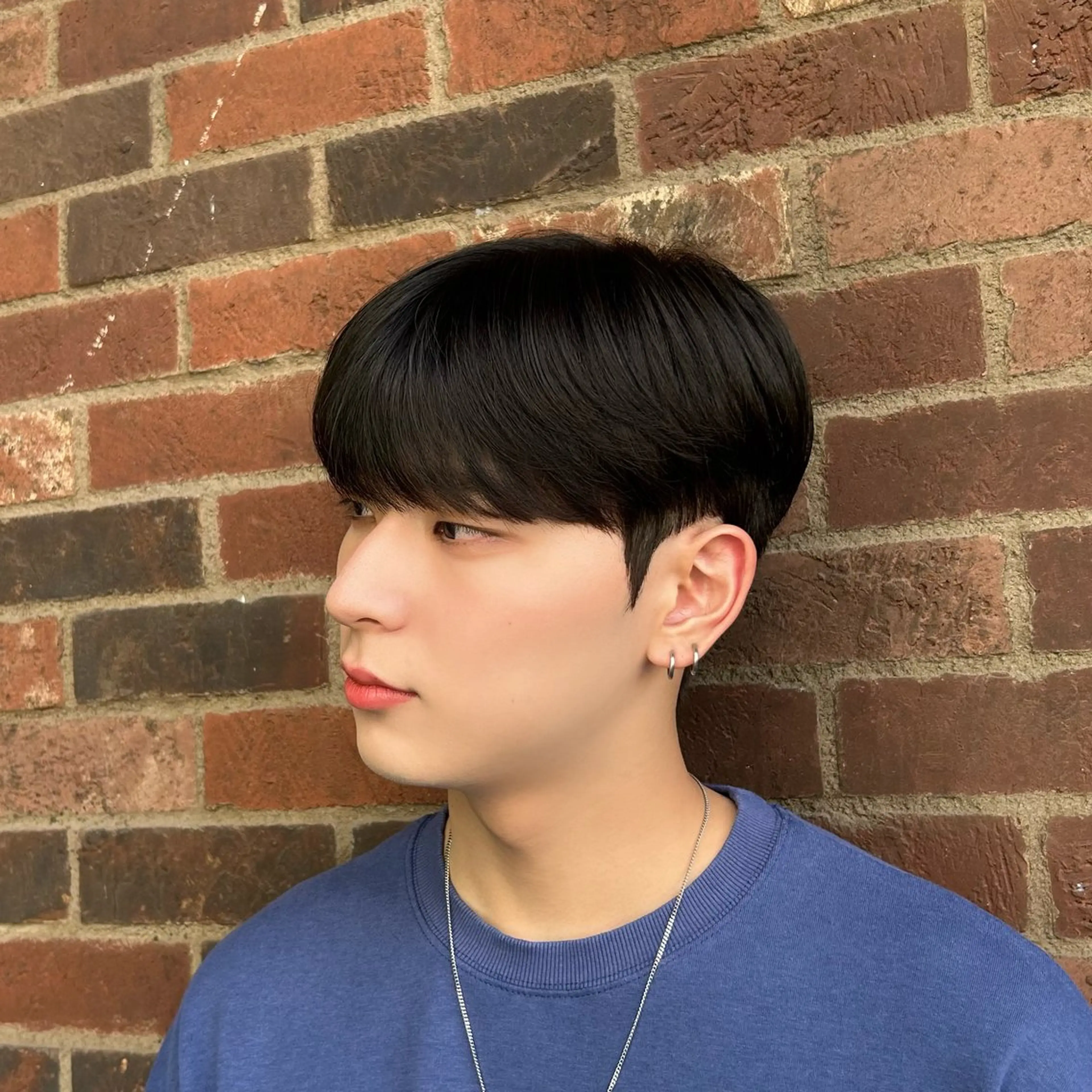 ショート メンズ ダウンパーマ メンズ韓国風 メンズパーマ 韓国風ヘア カット パーマ ダウンパーマ韓国ヘア 片岡駿のヘアスタイル