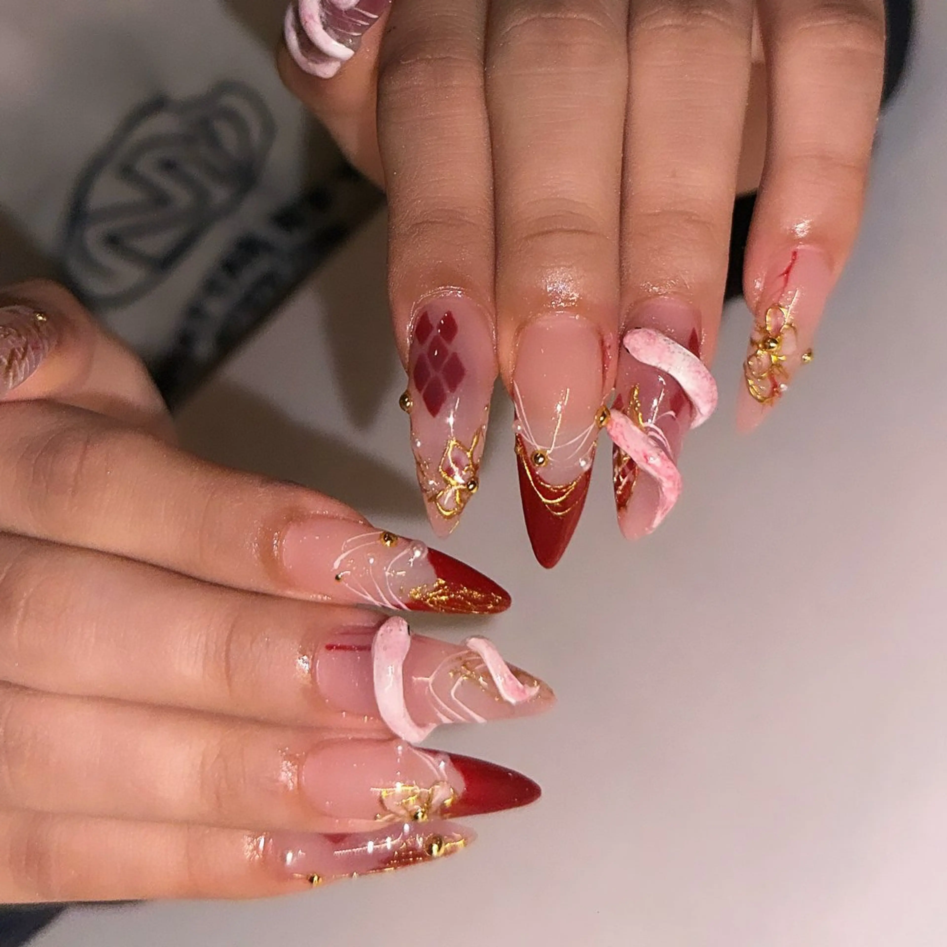 セミロング Amo所属・Amo nailのネイルデザイン