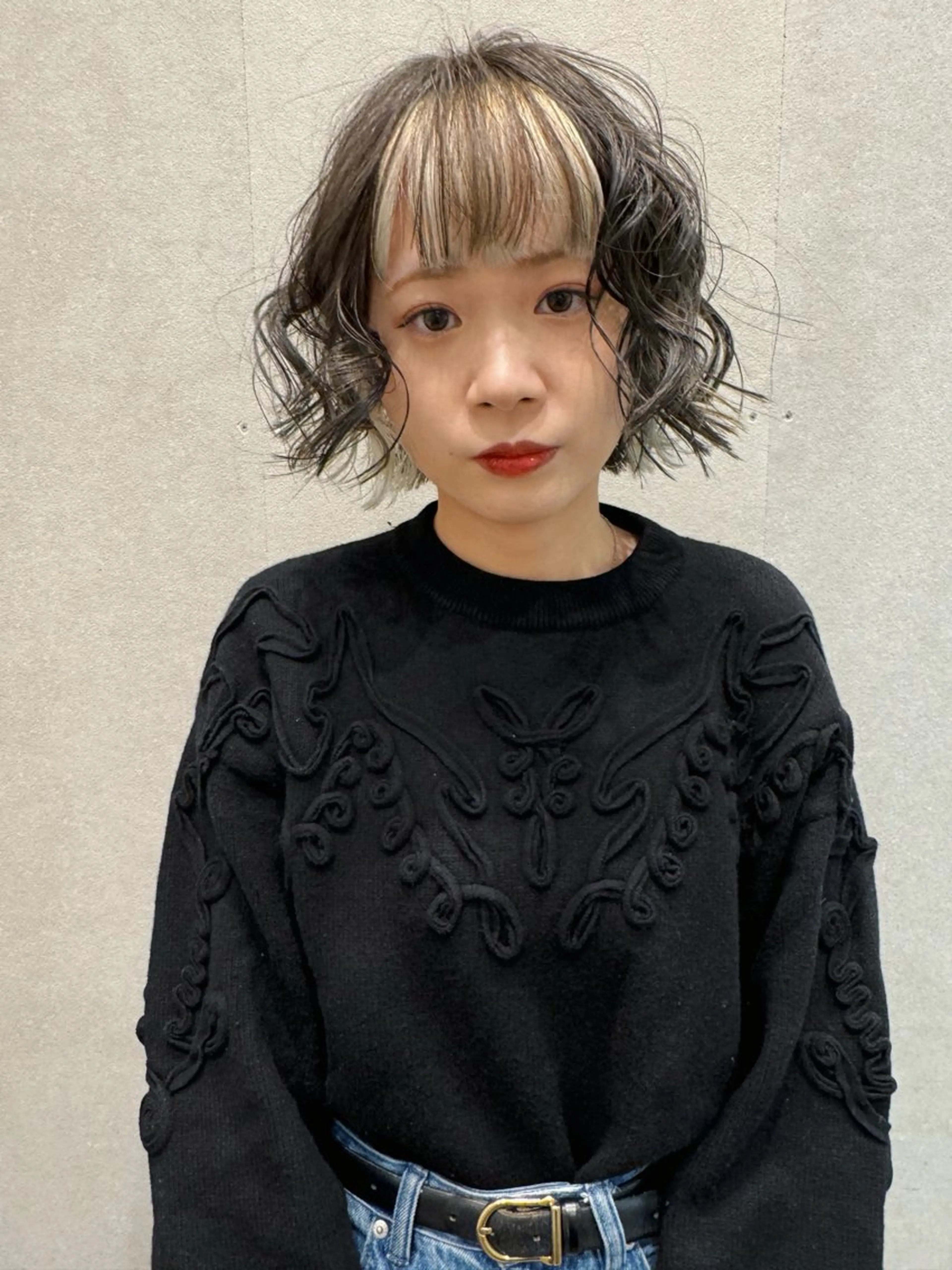 ショート カラー カット ヘアカラー トリートメント センスをお届けします 大谷将生INFPのヘアスタイル