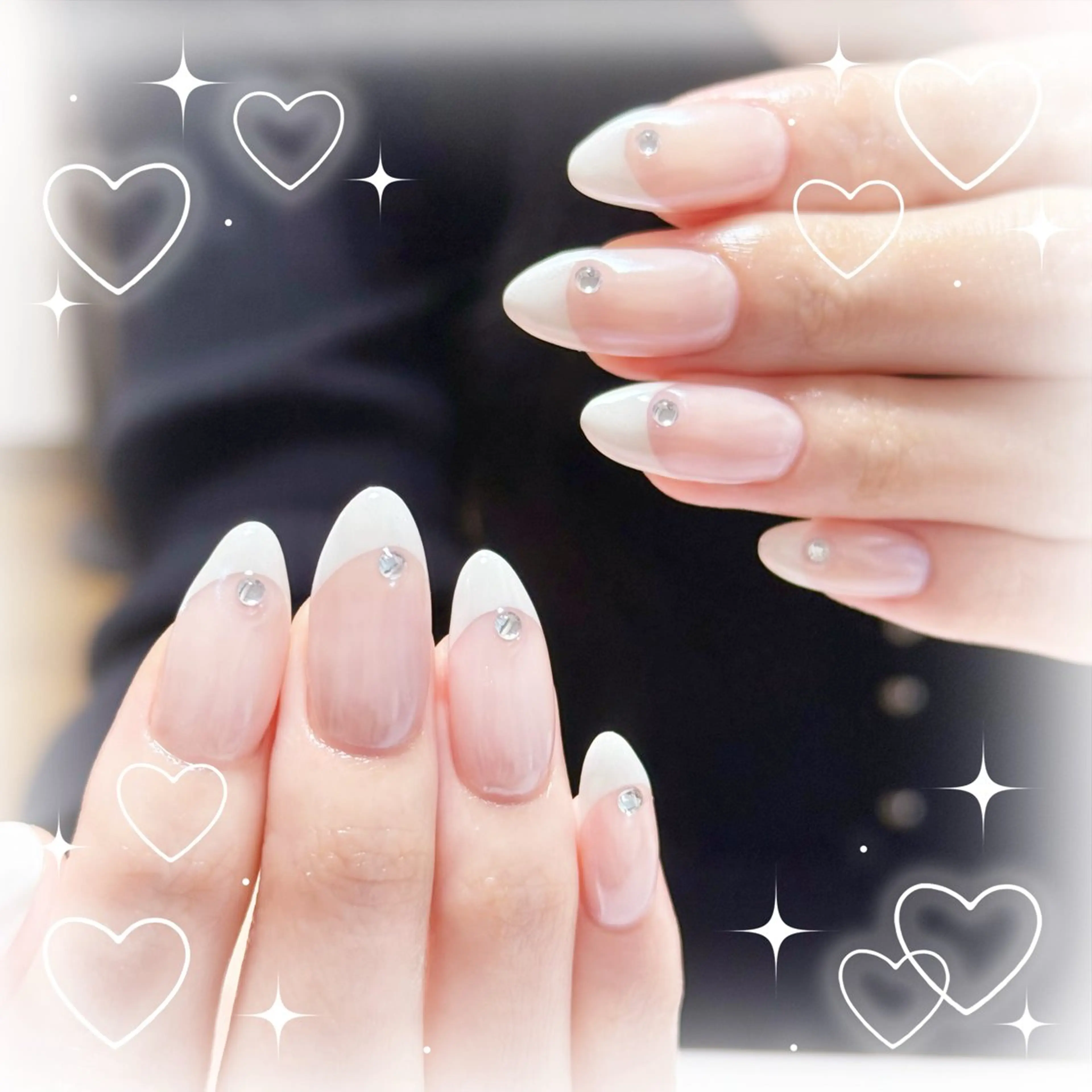 ミディアム ハンドネイル FLORA NAIL SALONのネイルデザイン