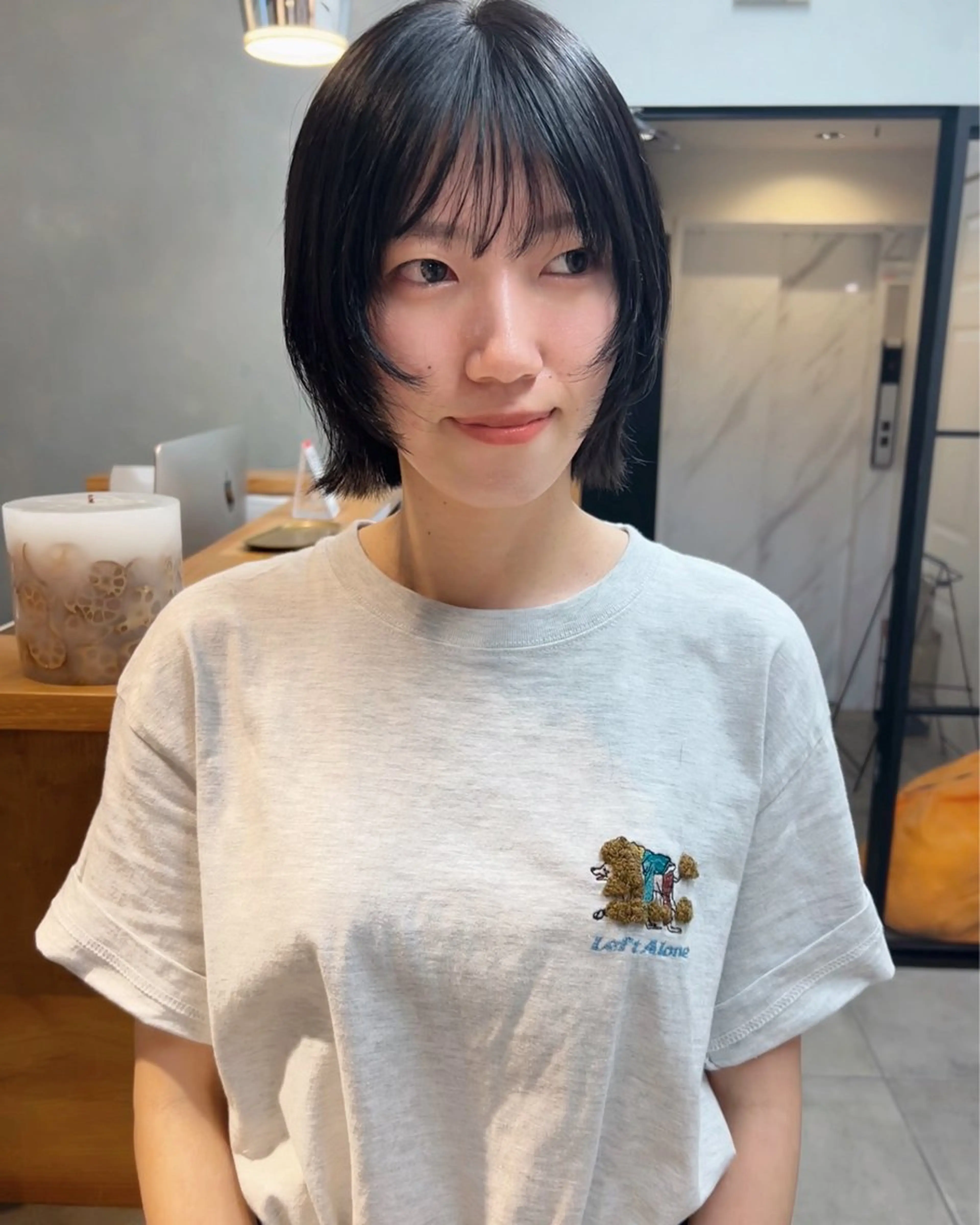 ショート rena ✶伏見/顔周りカットのヘアスタイル