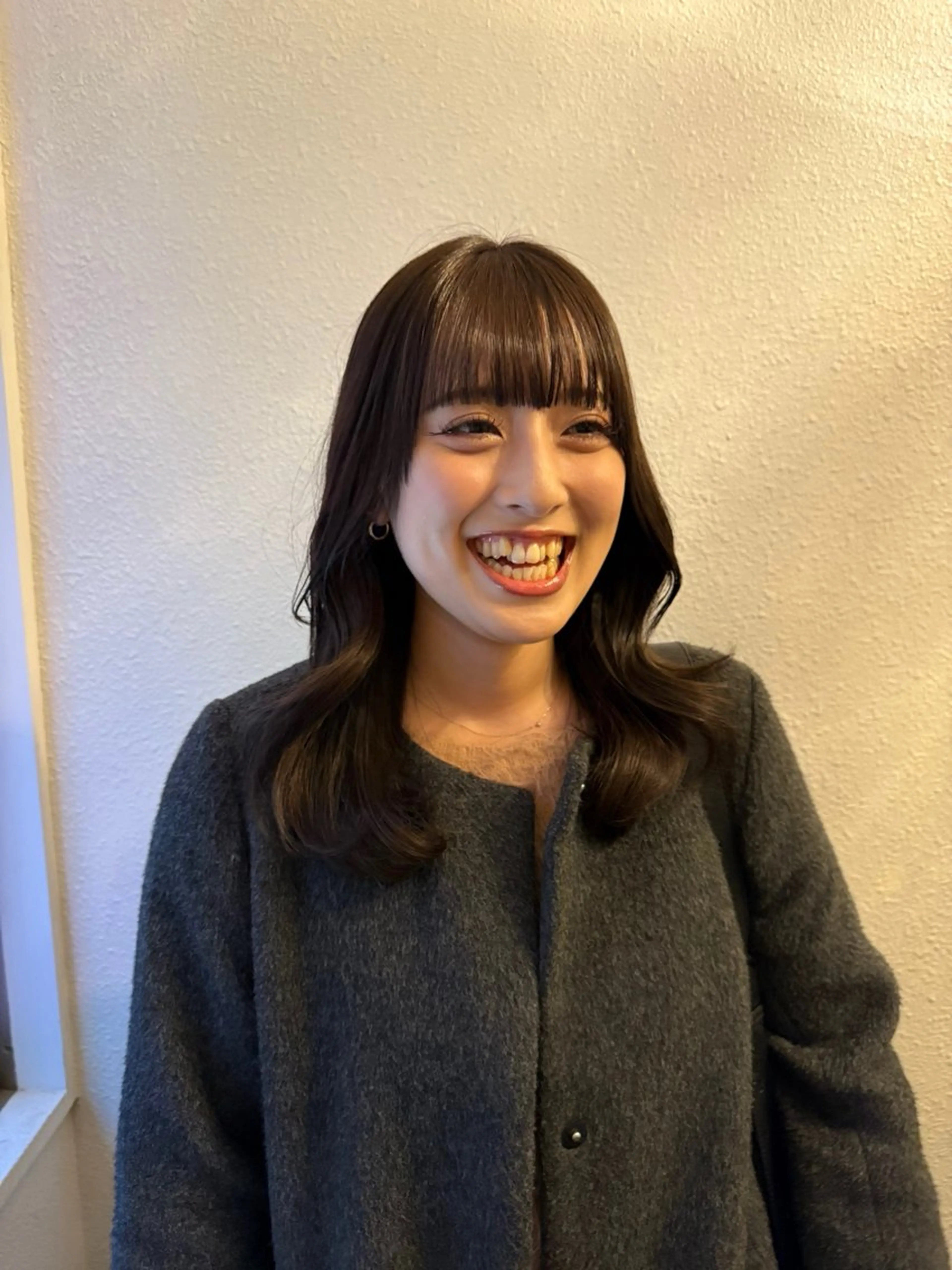 セミロング カラー カット ヘアカラー 梅田茶屋町 / wakanaのヘアスタイル