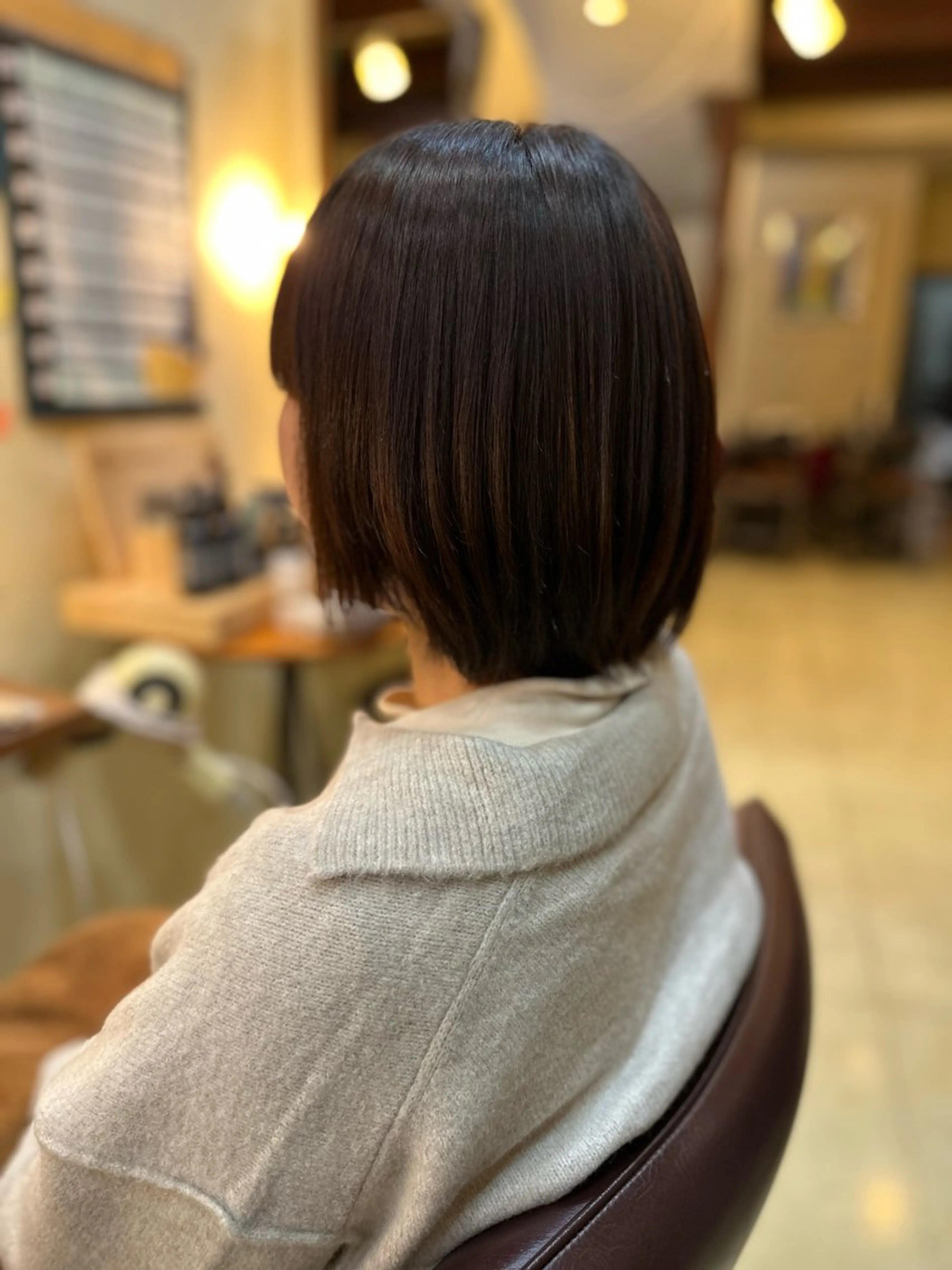 ショート 縮毛矯正 鈴木希優 /ハイトーンカラーのヘアスタイル