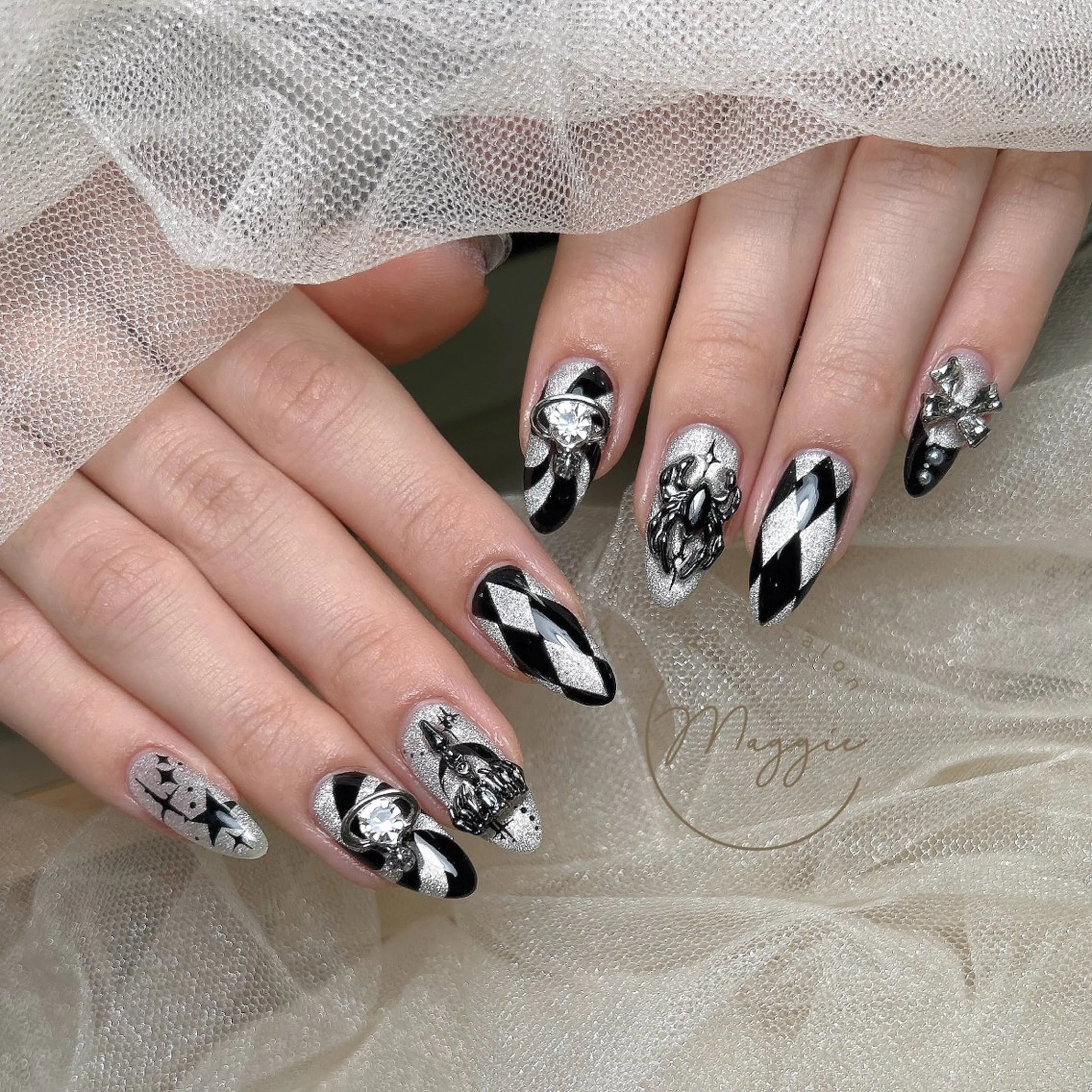 ネイル ハンドネイル Maggie Nail🦩のネイルデザイン