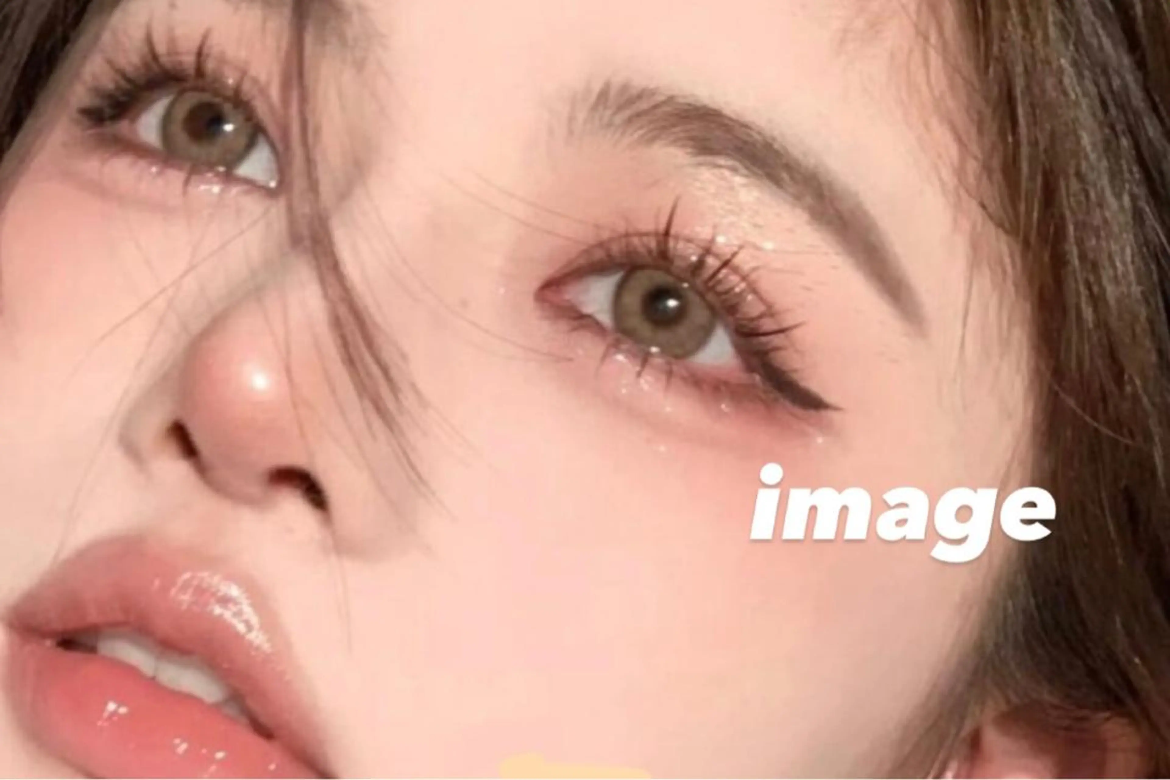 スピード練習モニター※中華メイク風　網紅マツエク　100本　※予約欄が×でもメッセージ下さい。の写真