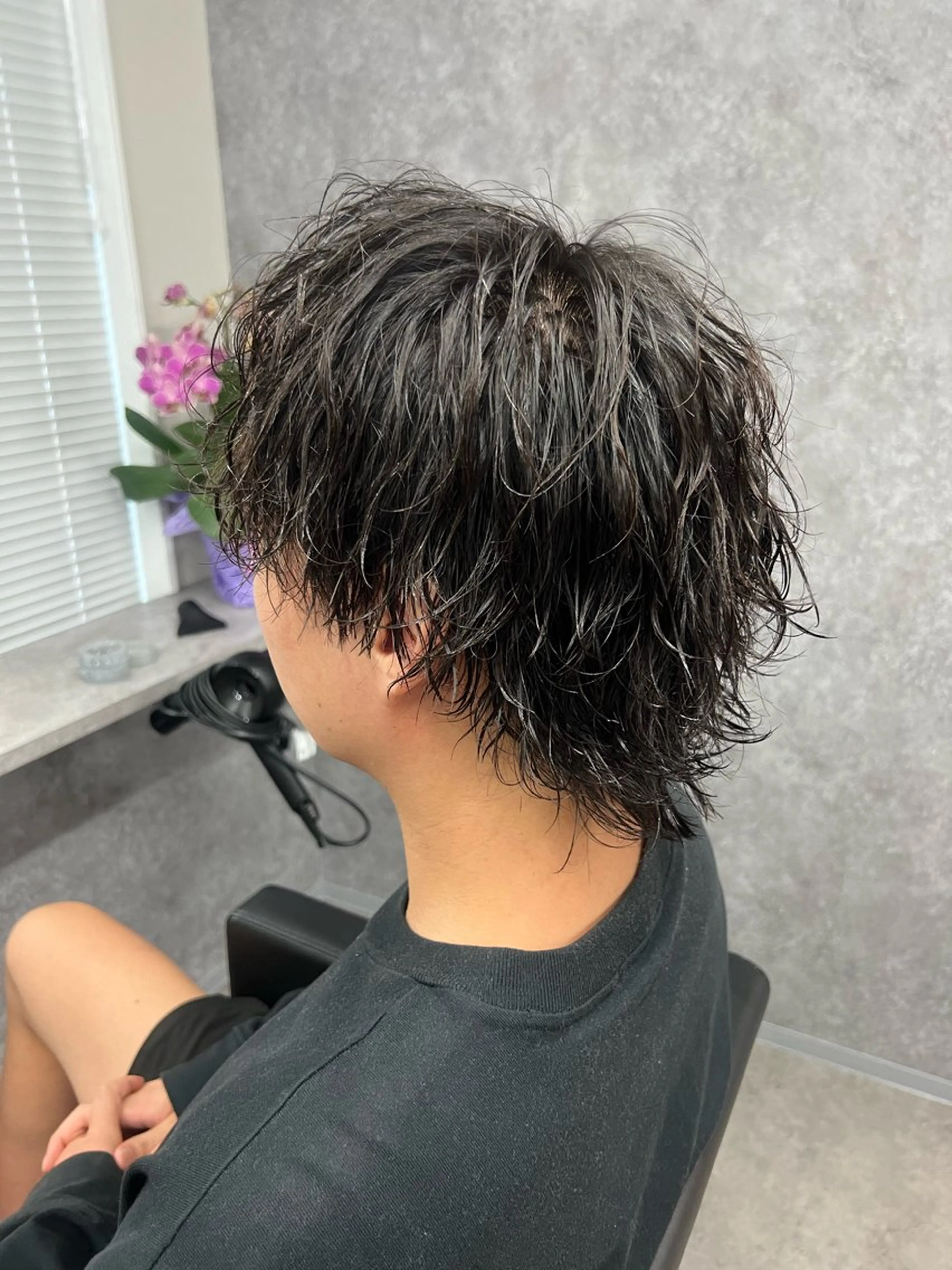 パーマ メンズ カット パーマ トリートメント 👑立川No.1筋肉 美容師👑しゅーとのヘアスタイル