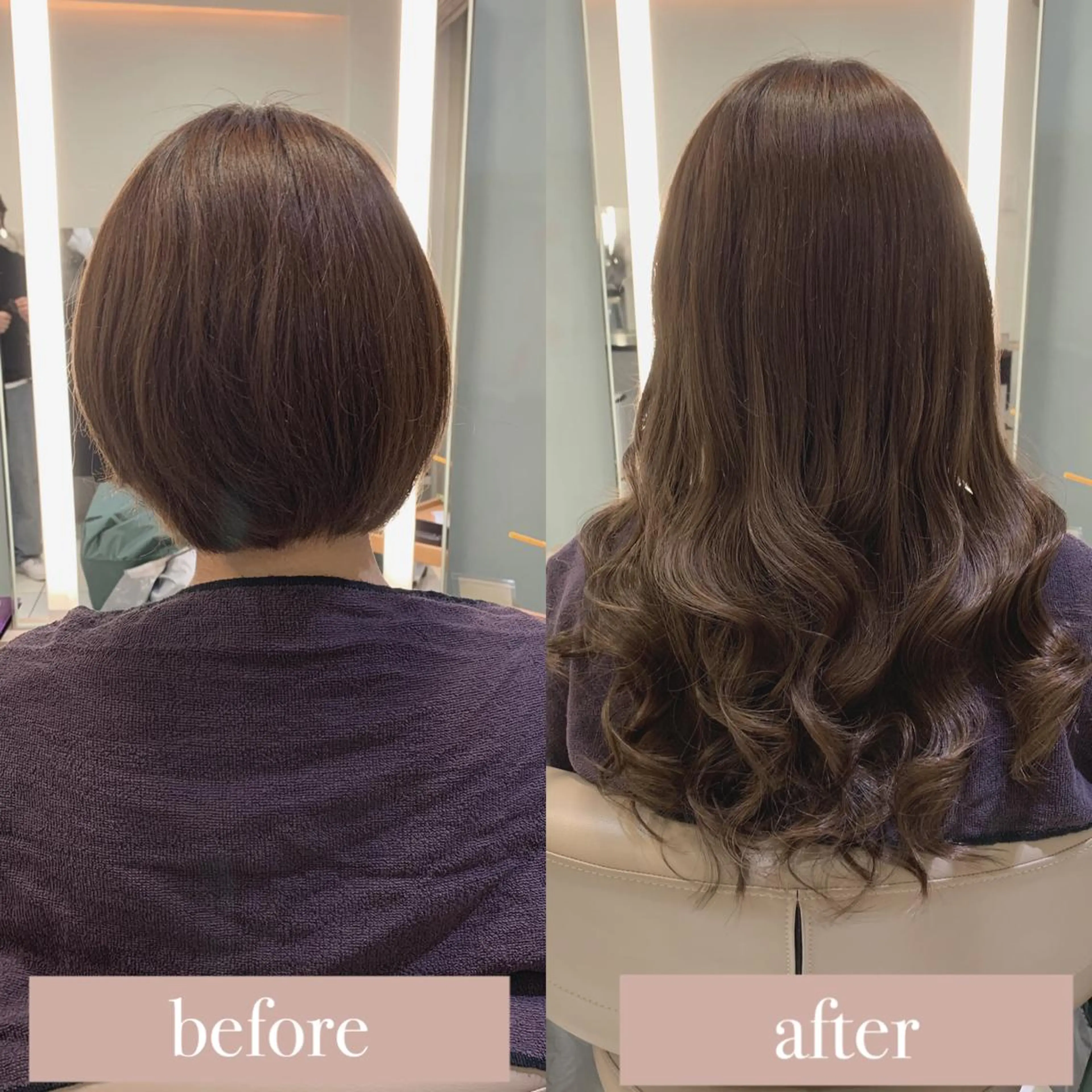 ロング カラー シールエクステ エクステ エクステ　ユノキ リョウタのヘアスタイル