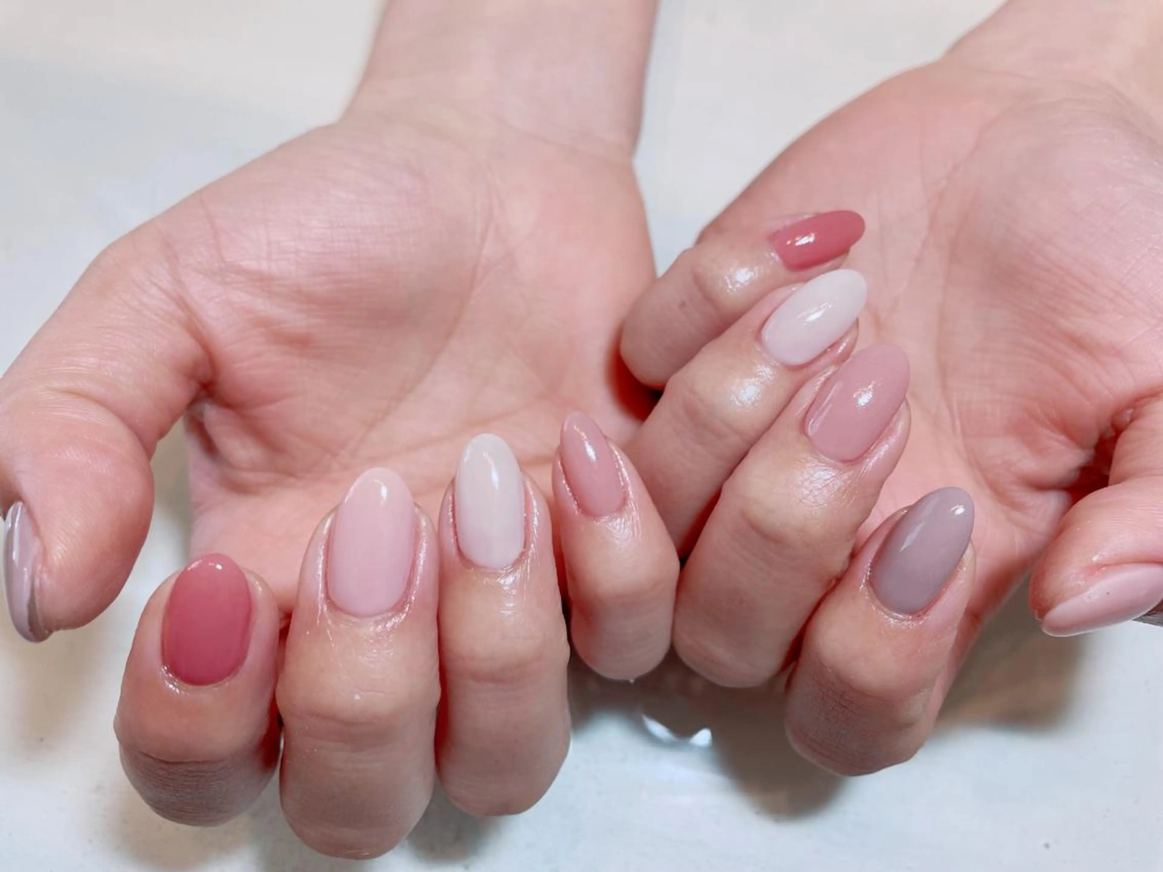 ネイル ジェルネイル マットネイル ミラーネイル ニュアンスネイル オフィスネイル ハンドネイル nail salon ラピスラズリのネイルデザイン