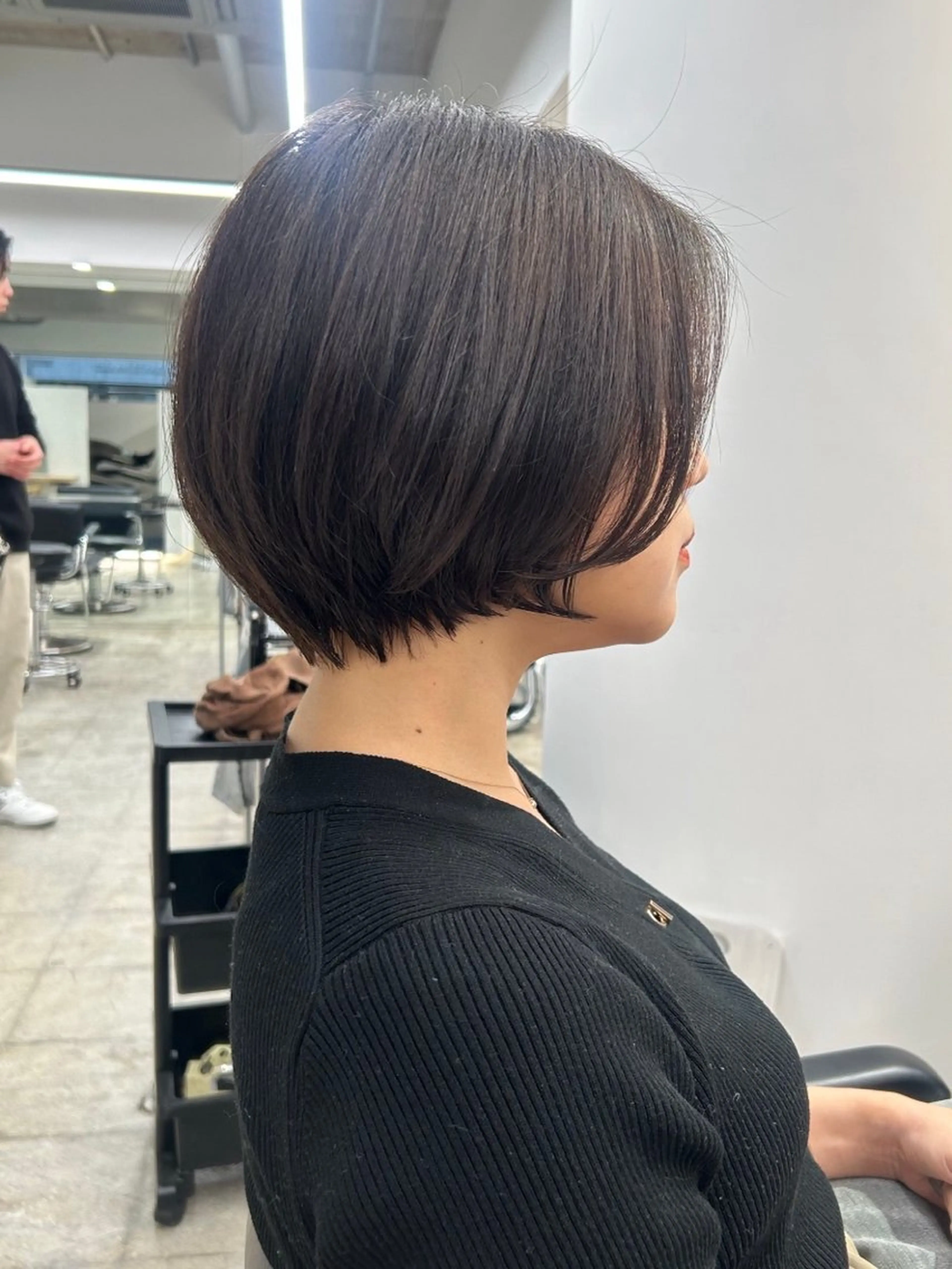 ショート ショートボブ ボブ ショートヘア あいこ/レイヤー カット🌷銀座のヘアスタイル