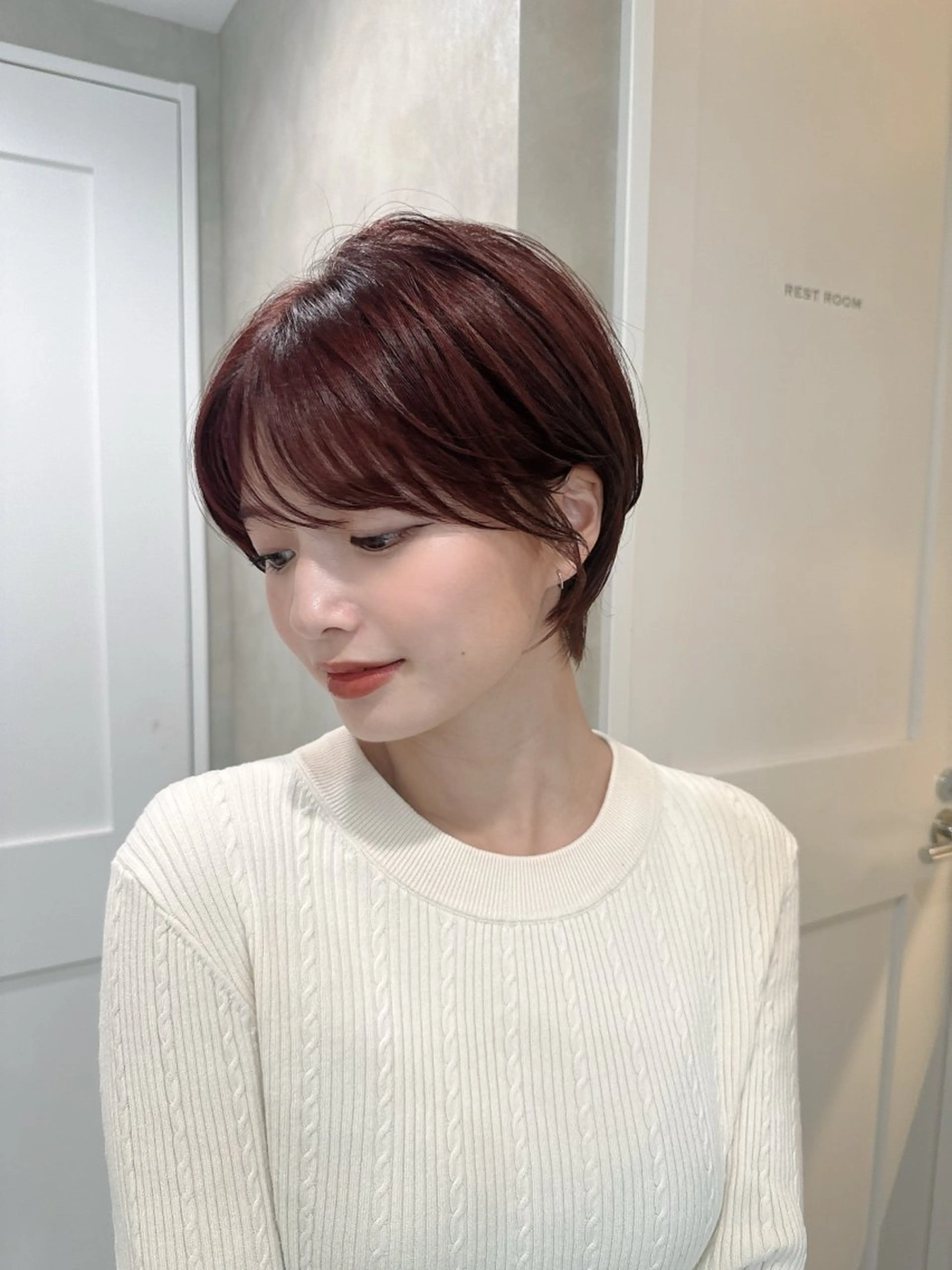 ショート カラー カット ヘアカラー トリートメント Cloe所属・久世 聡のヘアスタイル