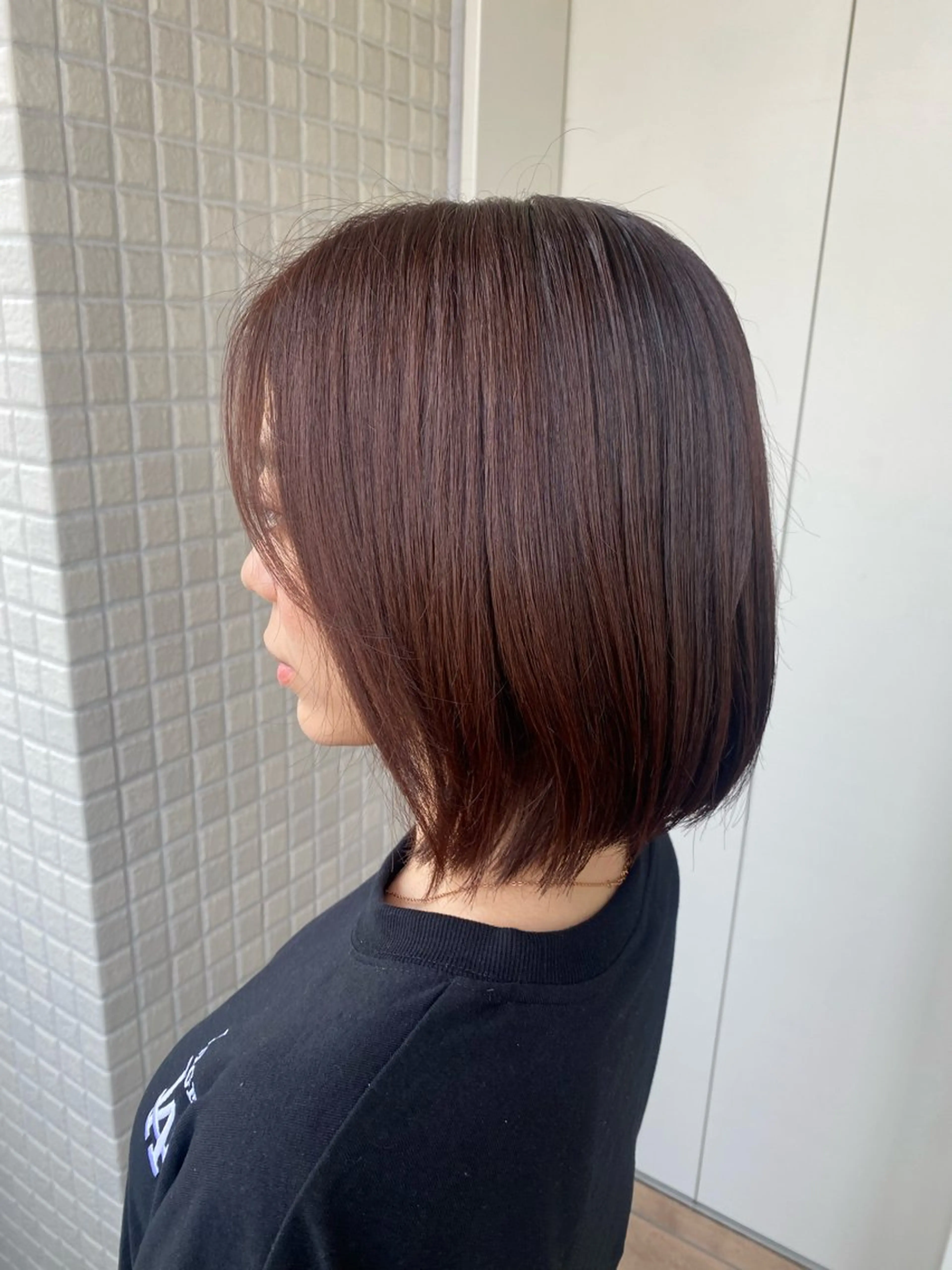 ショート ヘアカラー 🖤🌀くるくる パーマ🌀🖤ayaのヘアスタイル