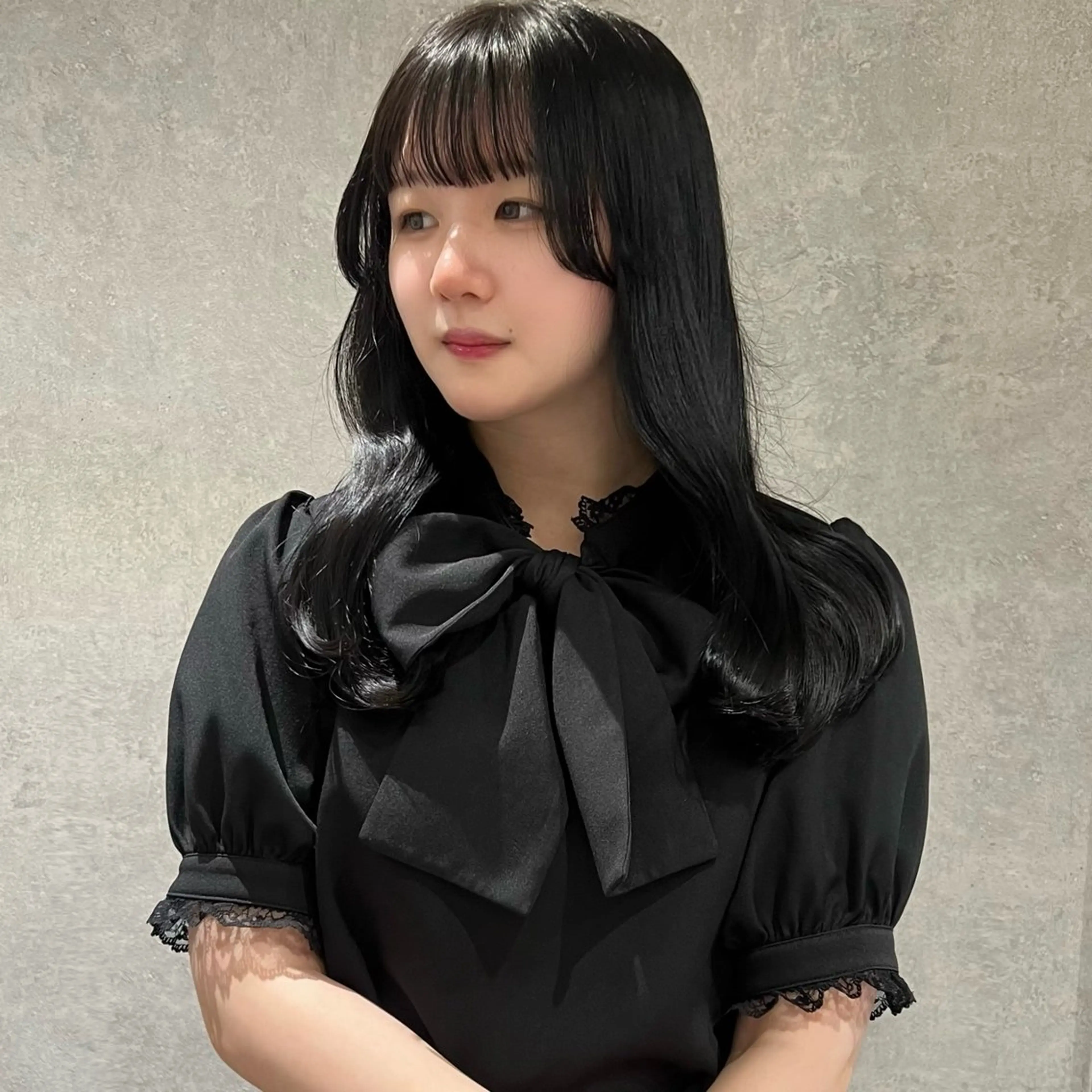 ロング レイヤーカット カット ヘアカラー トリートメント AI TOKYO　S所属・mizuki 【韓国レイヤー】のヘアスタイル