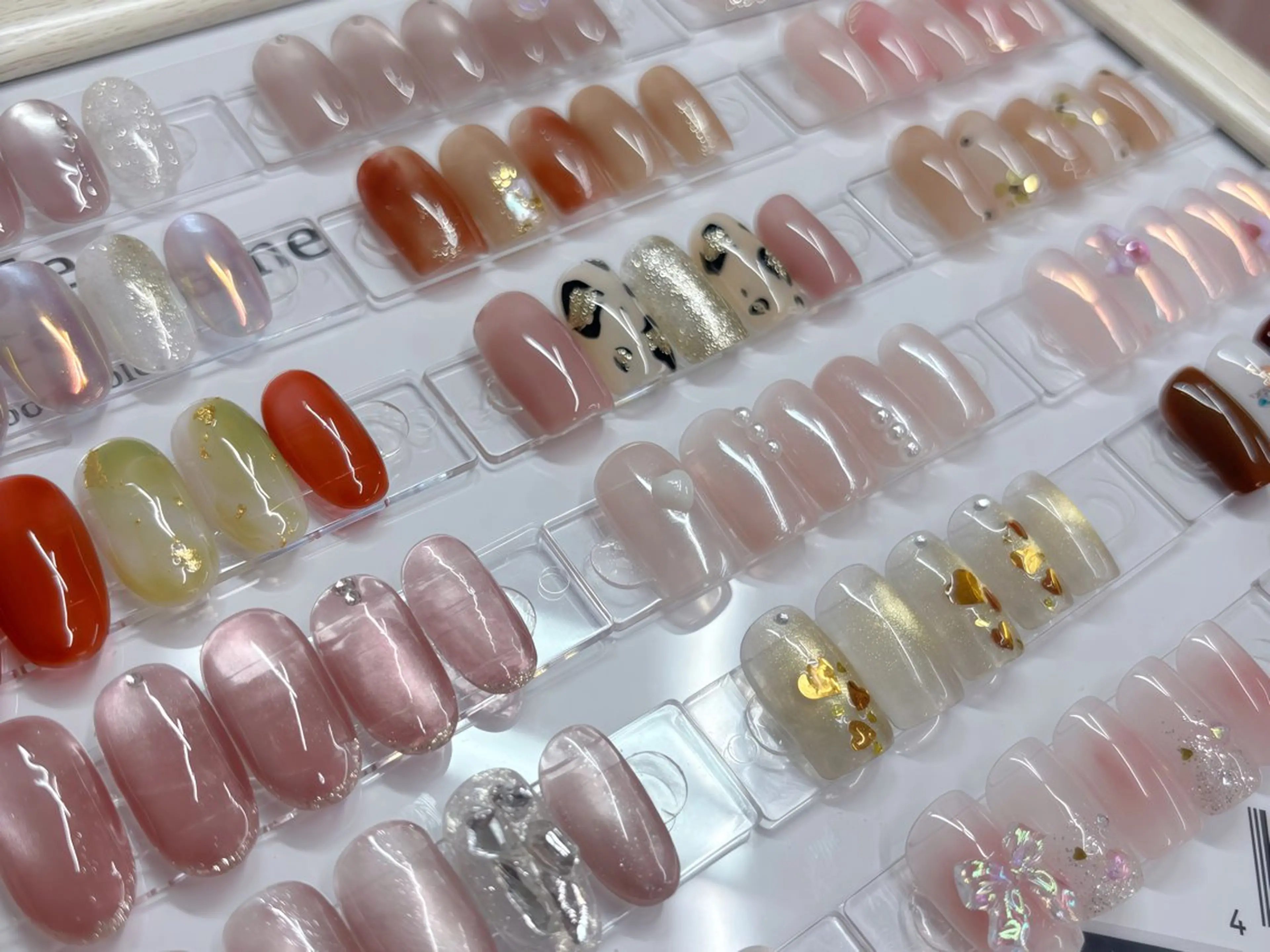 【チップ長さ出し】季節monthlyデザインコース ￥9980の写真