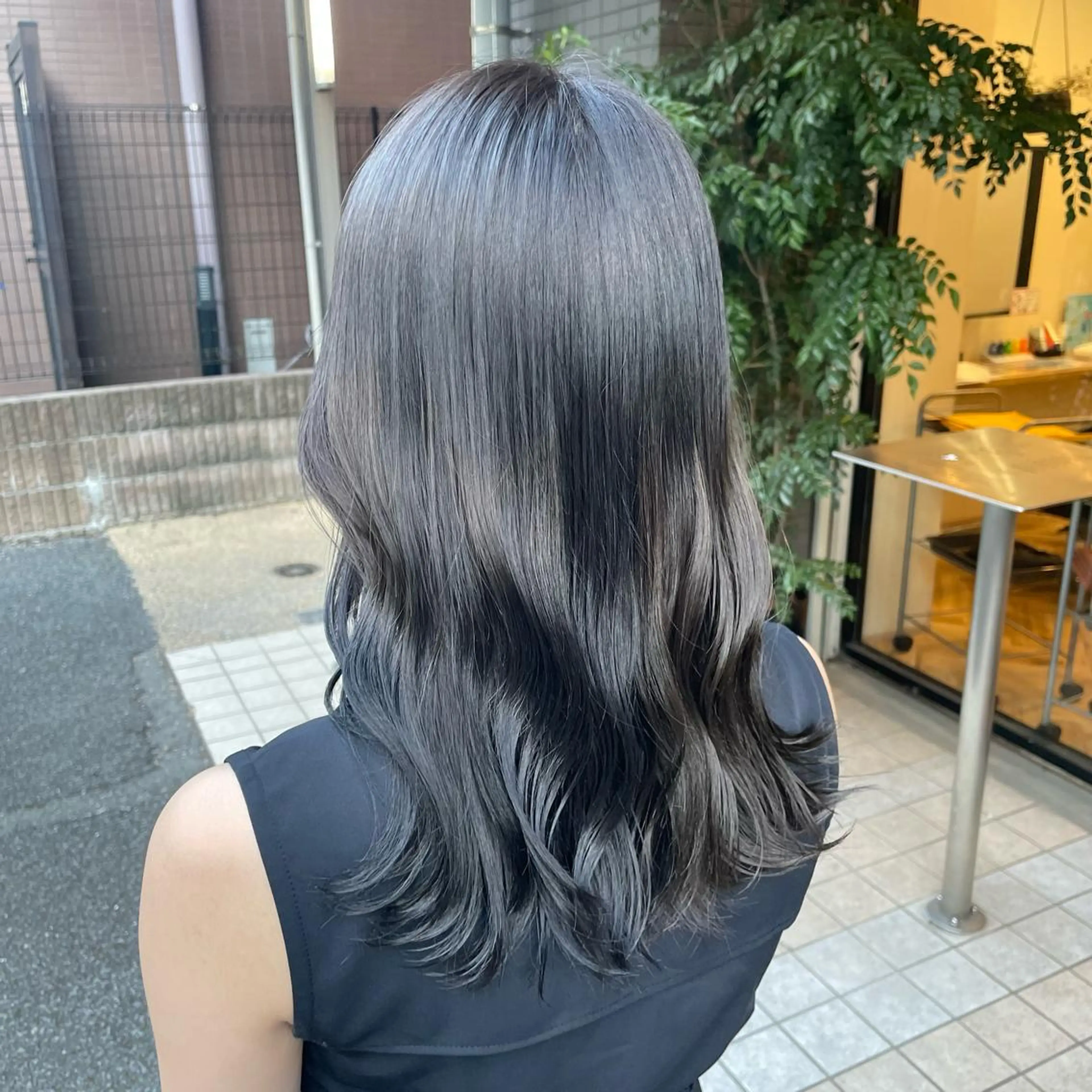 セミロング カット ヘアカラー 韓国ヘア/レイヤー 🇰🇷/艶髪/長橋のヘアスタイル