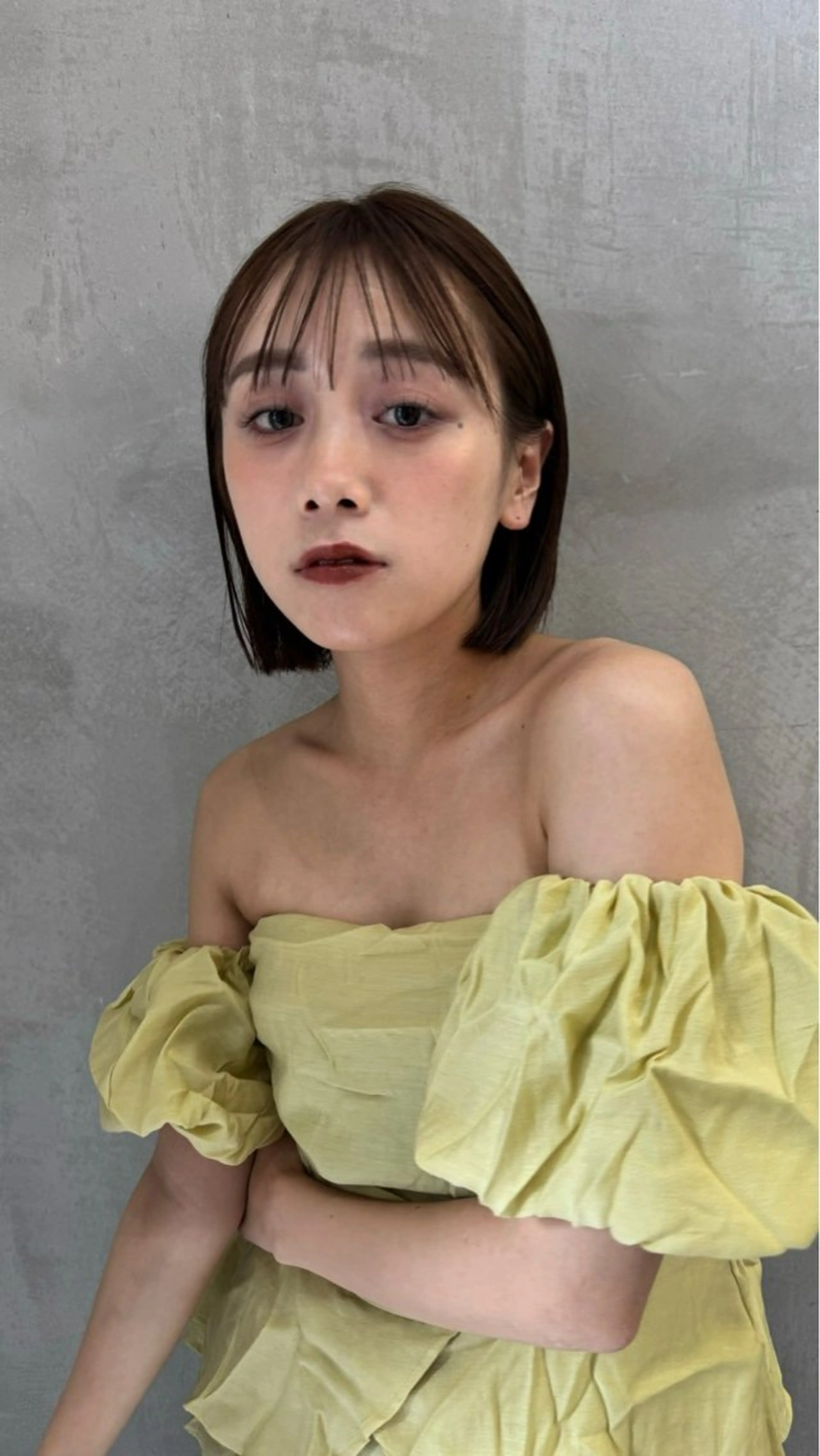 ショート カットモデル/ パーマモデル/ 優希のヘアスタイル