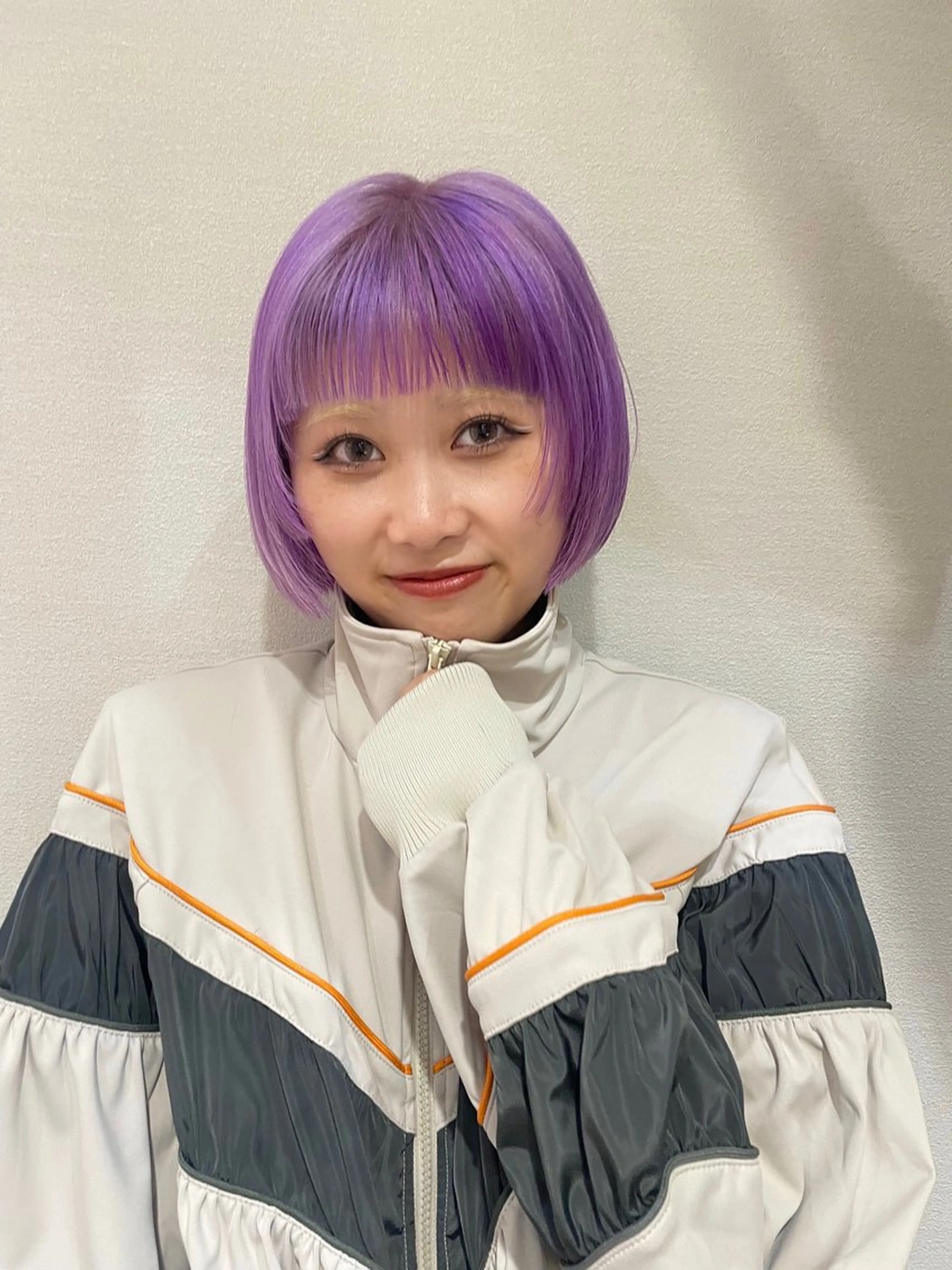 カラー ベージュ/透明感/ 桃子のヘアスタイル