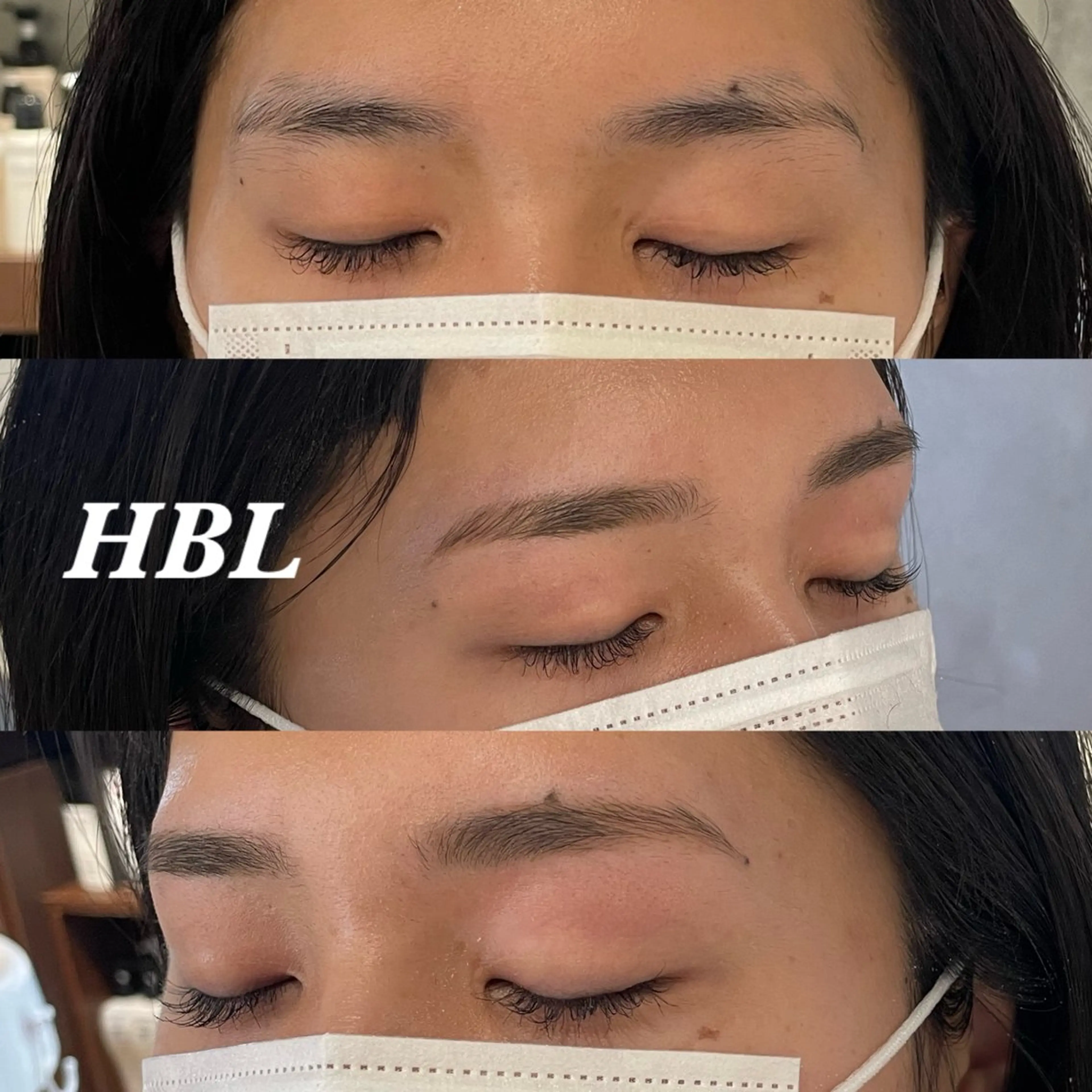 アイブロウ ハリウッドブロウリフト 眉毛ワックス脱毛 ワックス脱毛 その他(アイブロウ) 暖色/ハイトーン/ カラー/HBLのヘアスタイル