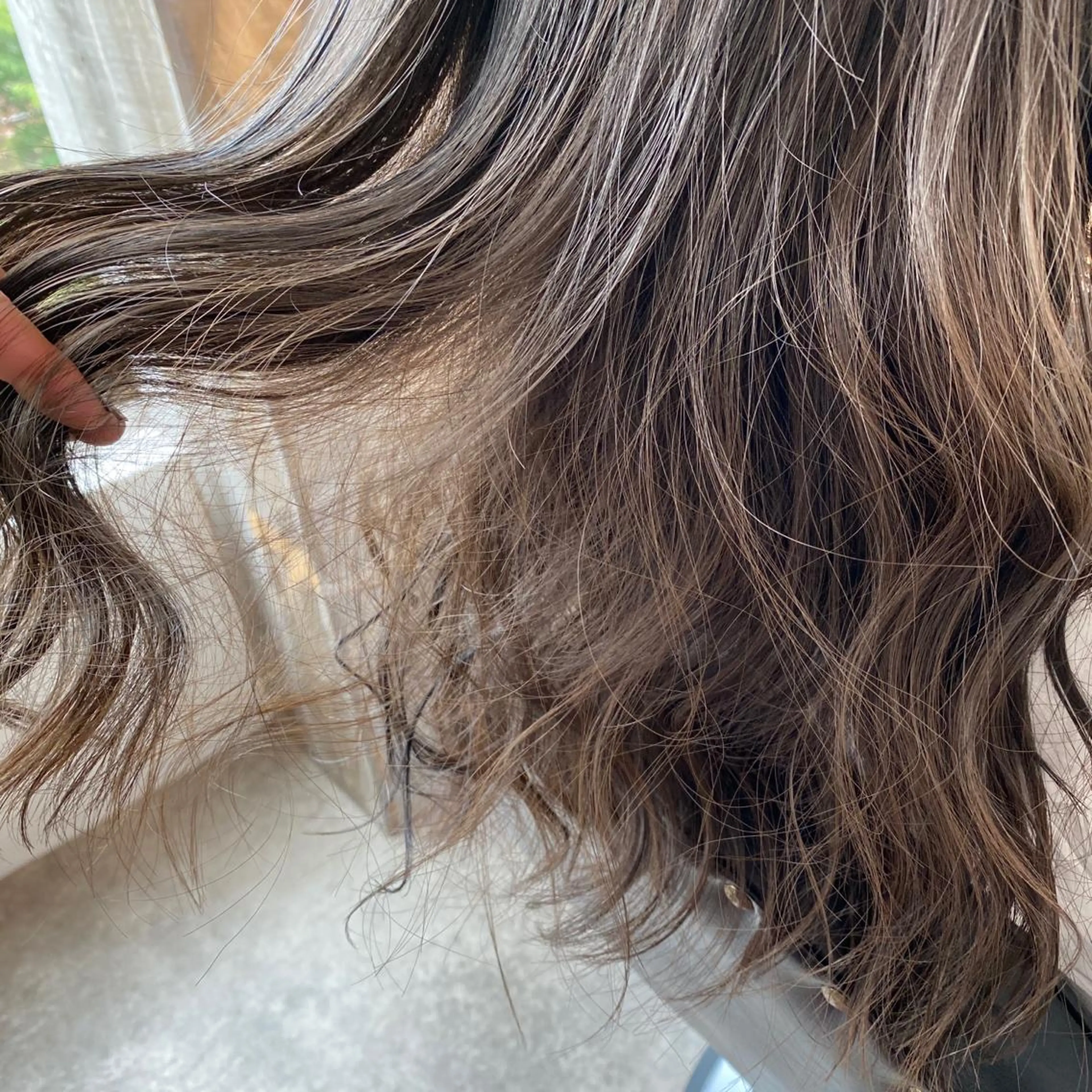 ミディアム カット ヘアカラー Lafith hair lit所属・今井 悠菜のヘアスタイル