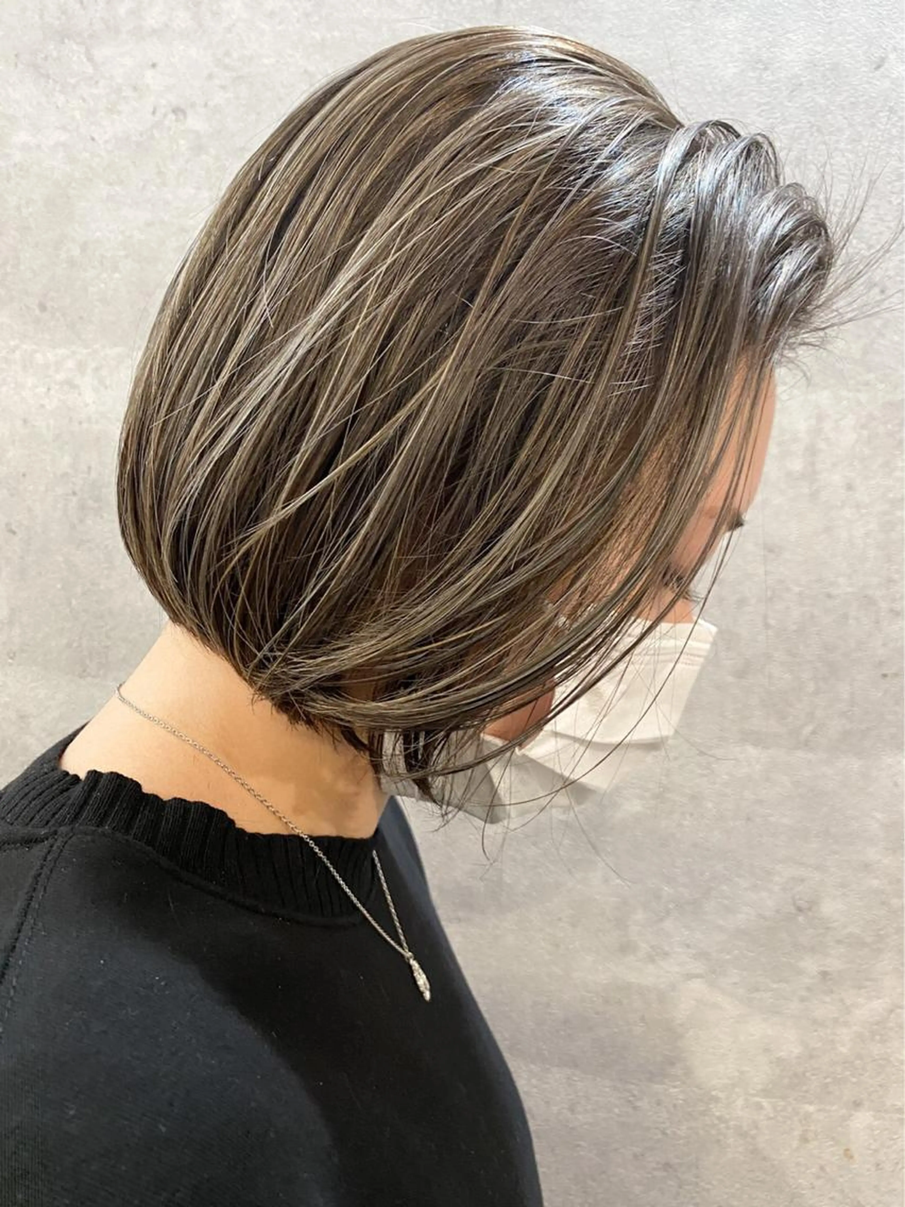 カット+ダメージレスカラー【イルミナ、アディクシー、N°】+ハホニコトリートメント　超音波ケアプロ付きの写真