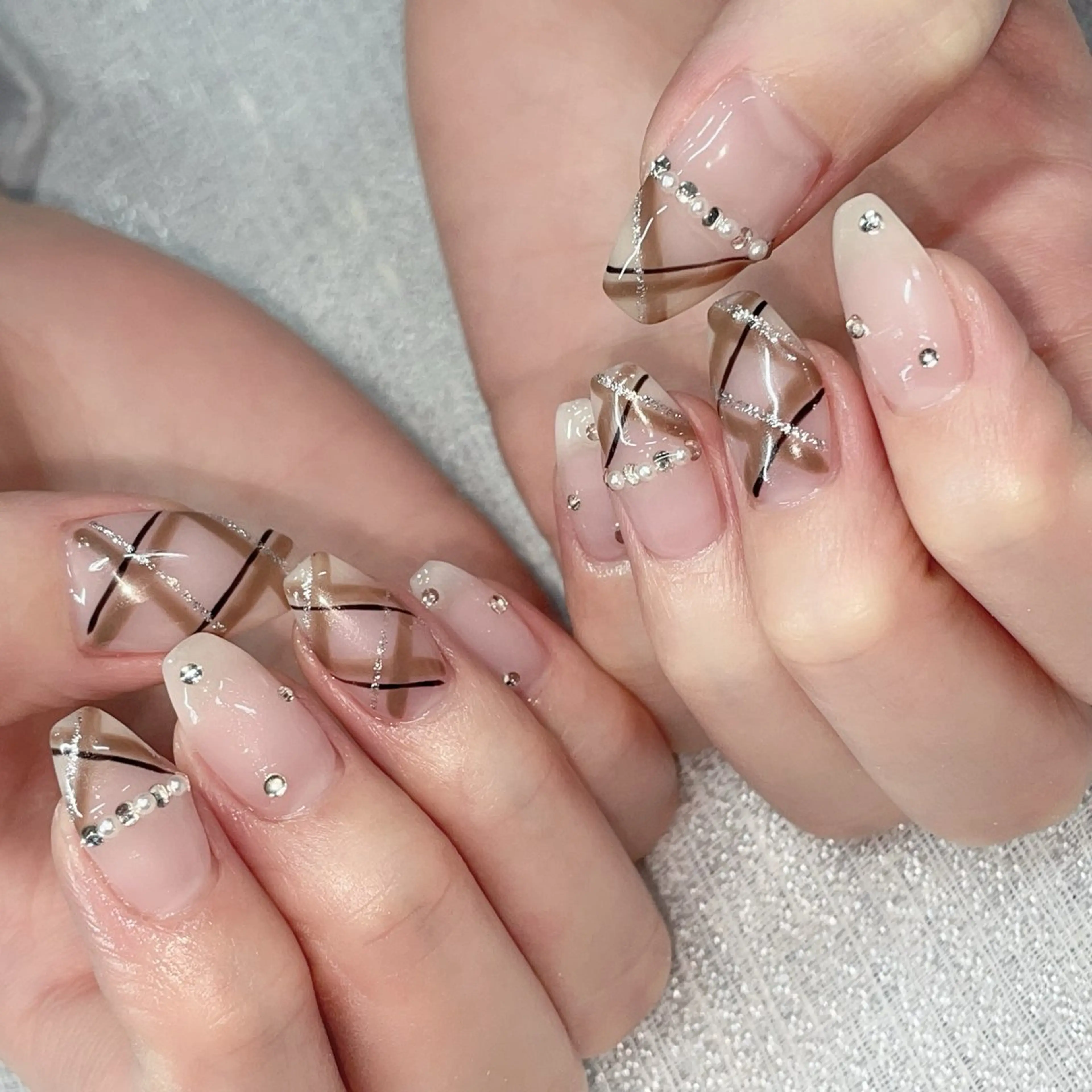 ネイル 冬ネイル 林 ✨syousyouのネイルデザイン