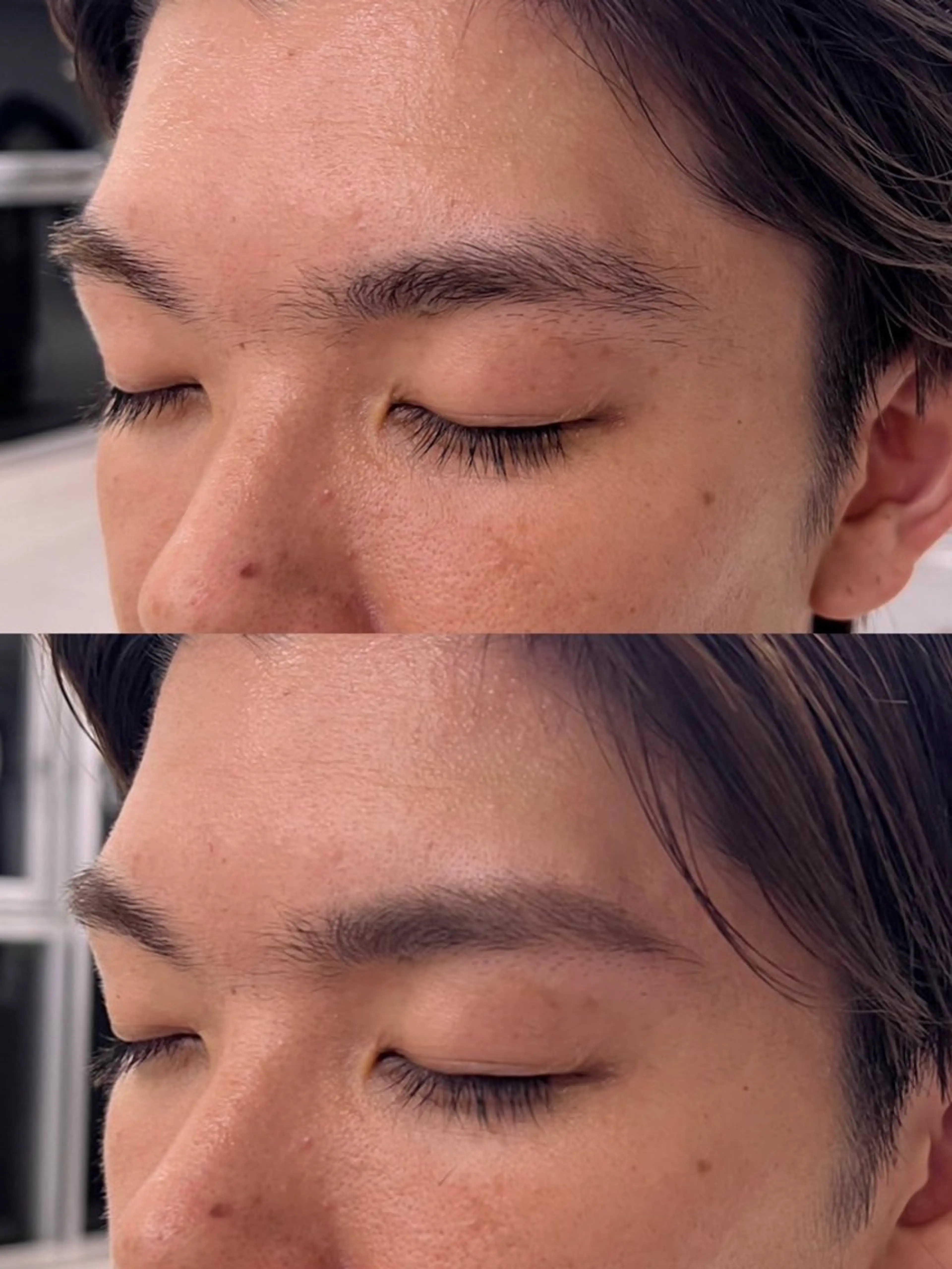 メンズ アイブロウ 眉カット 河崎 祐矢のヘアスタイル