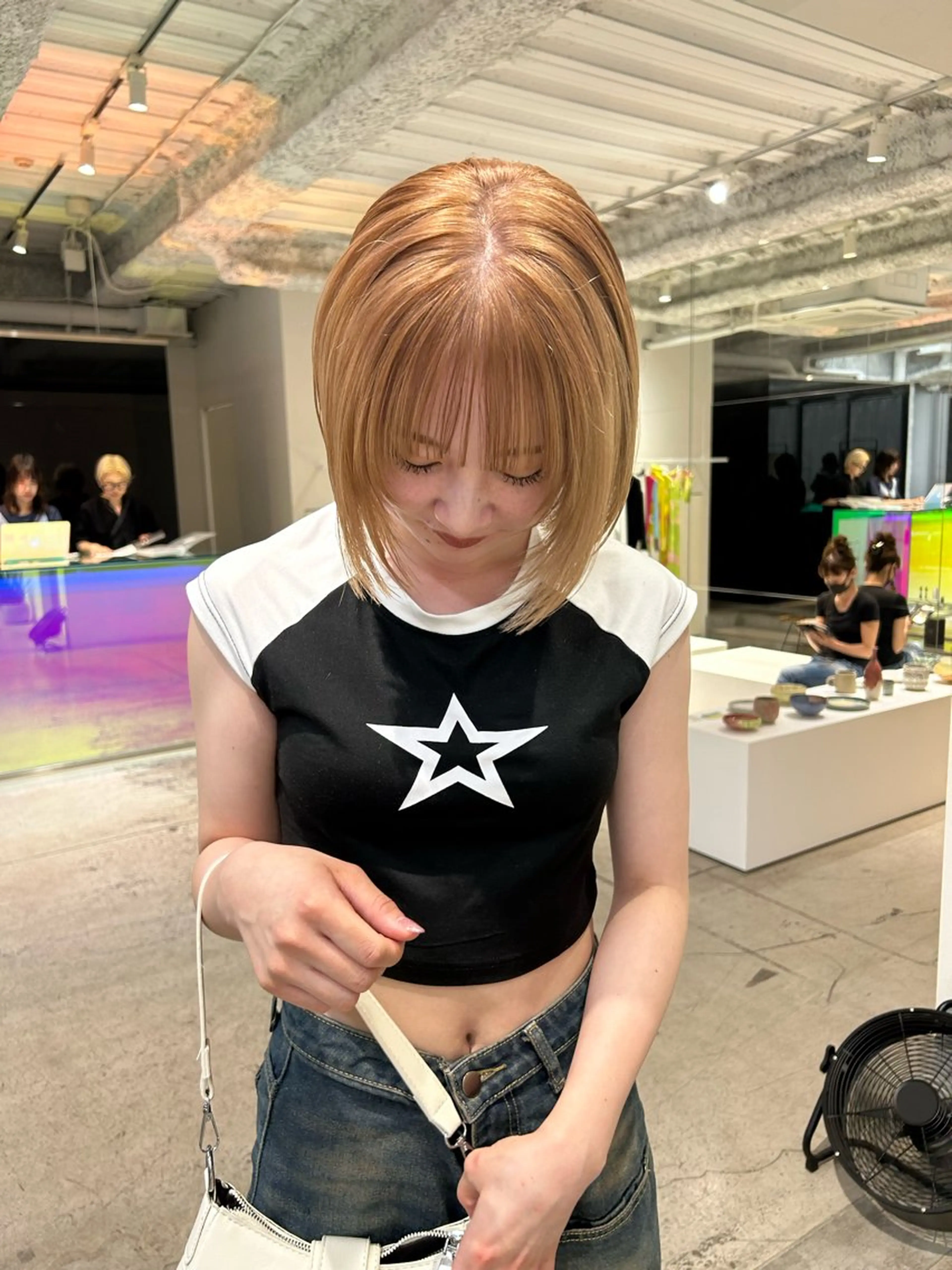 ミディアム ヘアカラー STAN WOOD所属・似合わせcut 🔥yutakaのヘアスタイル