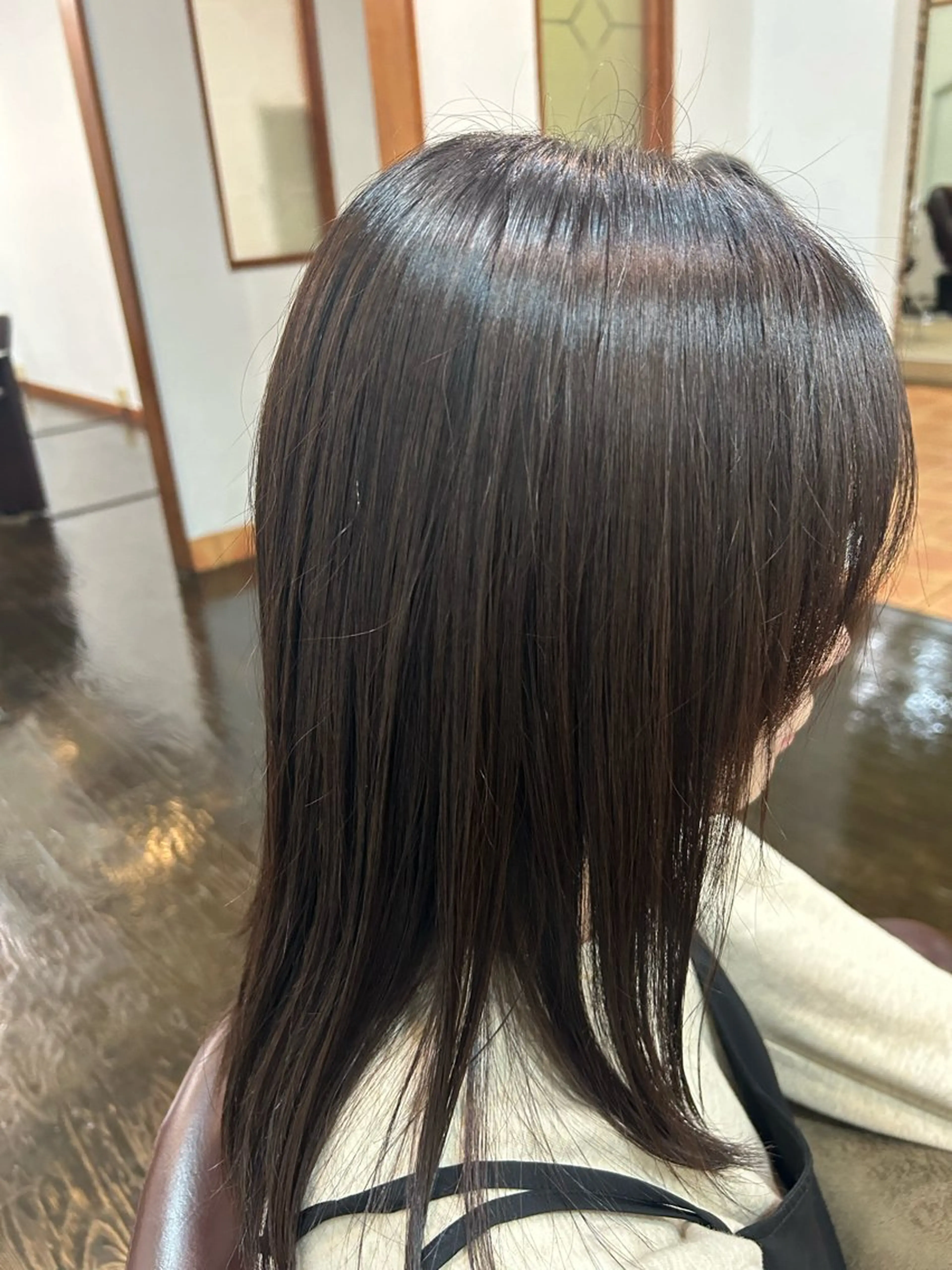 ミディアム カラー ブラウンカラー ナチュラルブラウン 康本 将輝のヘアスタイル